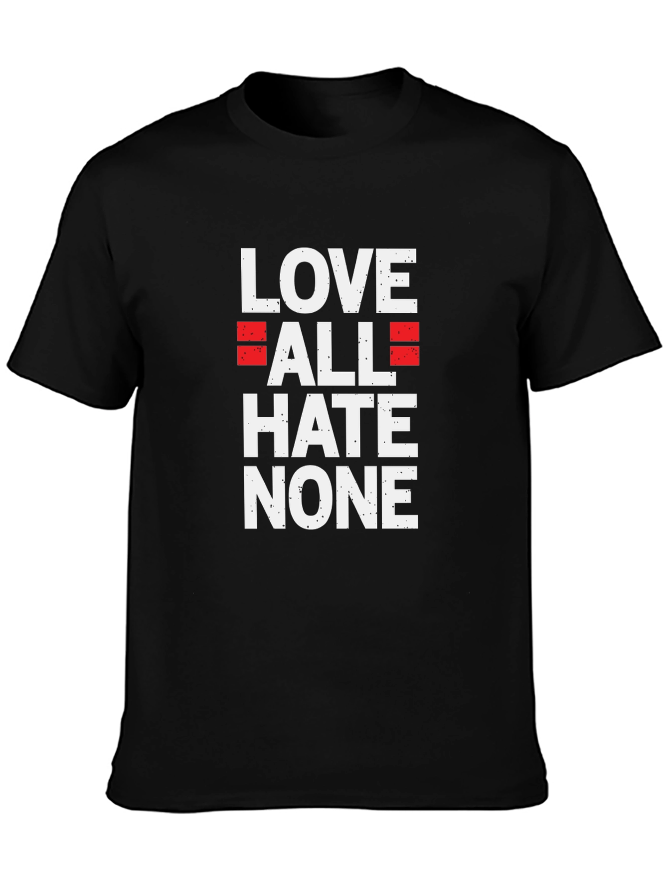 Love All Hate None Graphic Tee