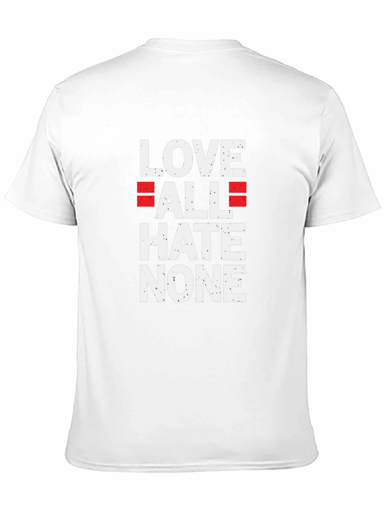 Love All Hate None Graphic Tee
