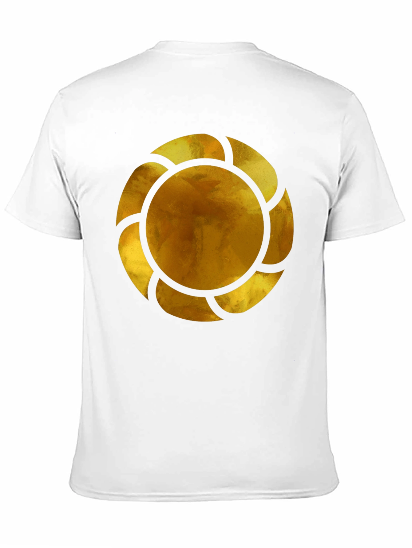 Golden Emblem Black T-Shirt