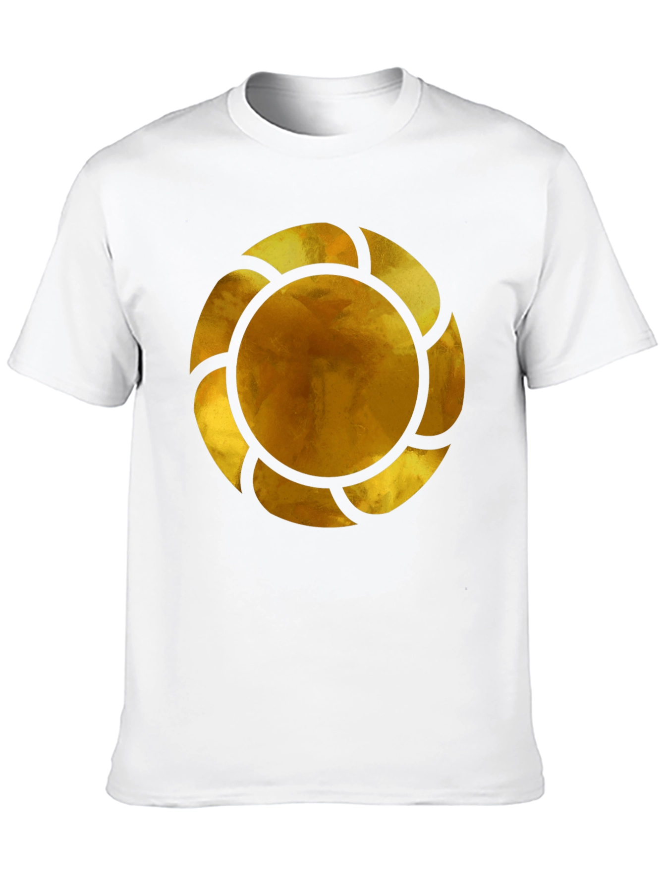 Golden Emblem Black T-Shirt
