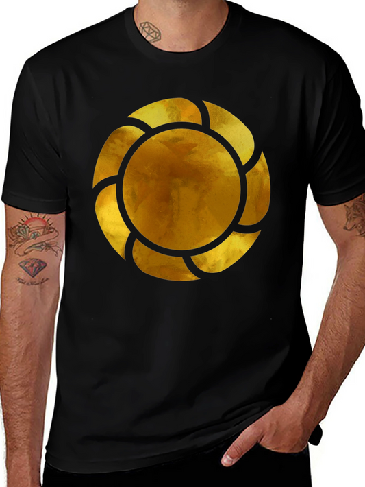 Golden Emblem Black T-Shirt