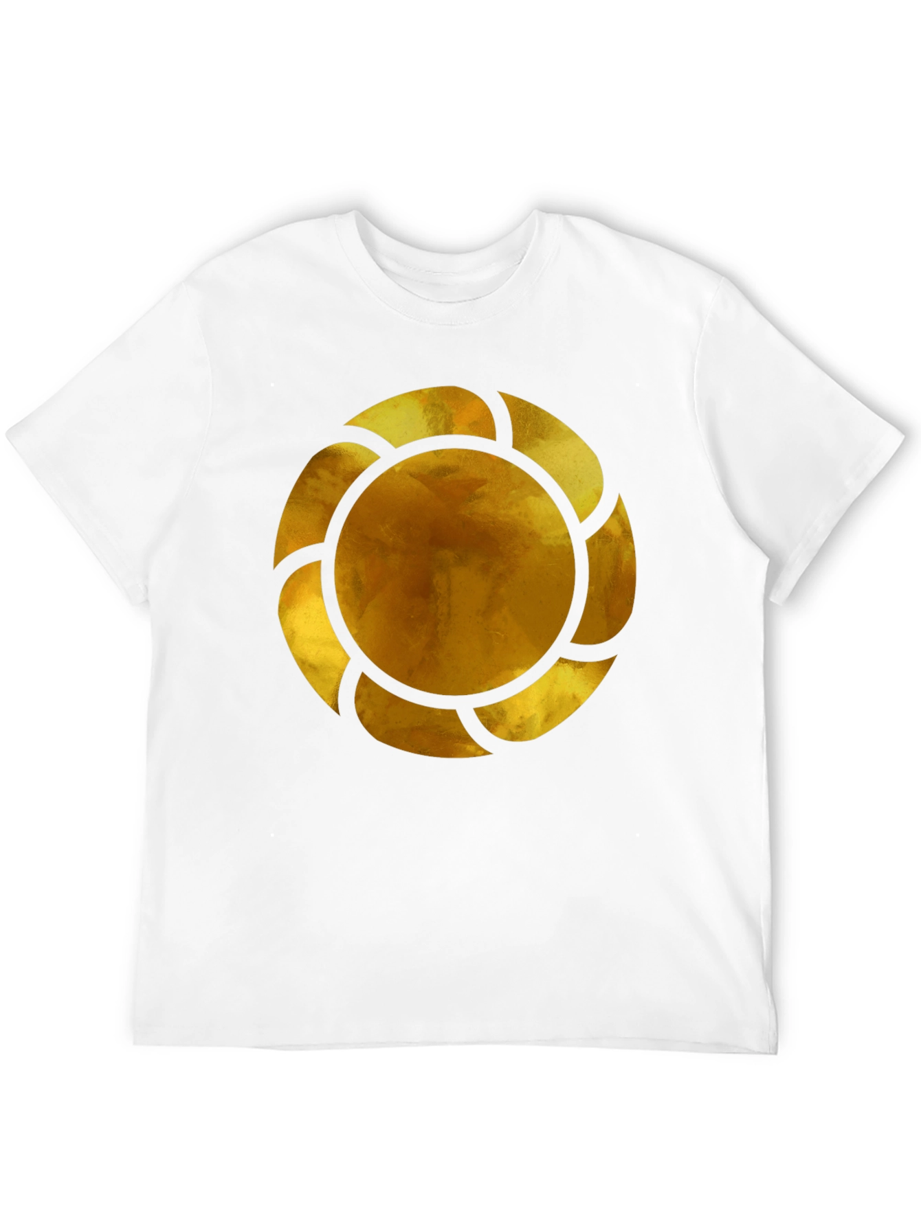 Golden Emblem Black T-Shirt