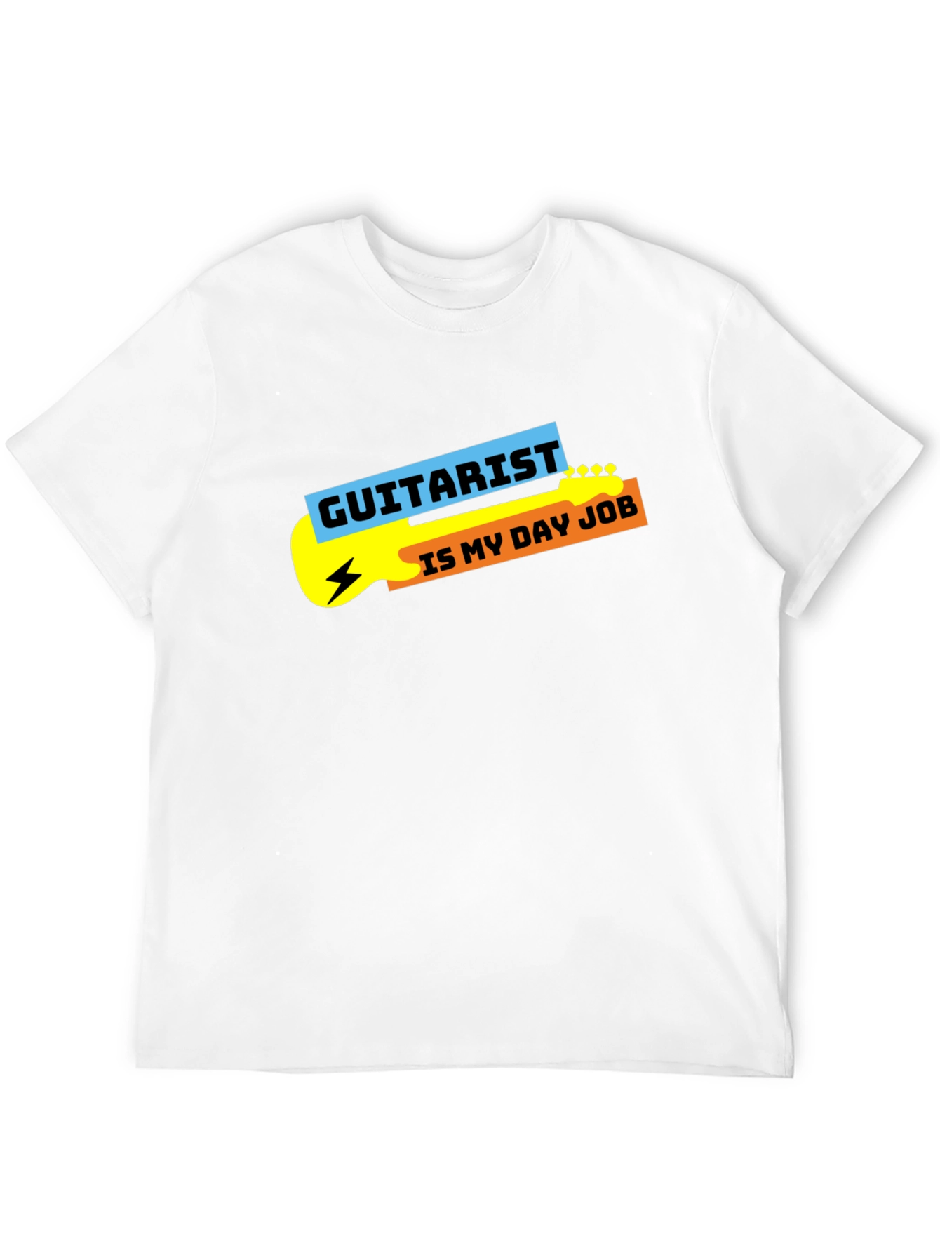Guitarist is My Day Job Black Graphic Tee