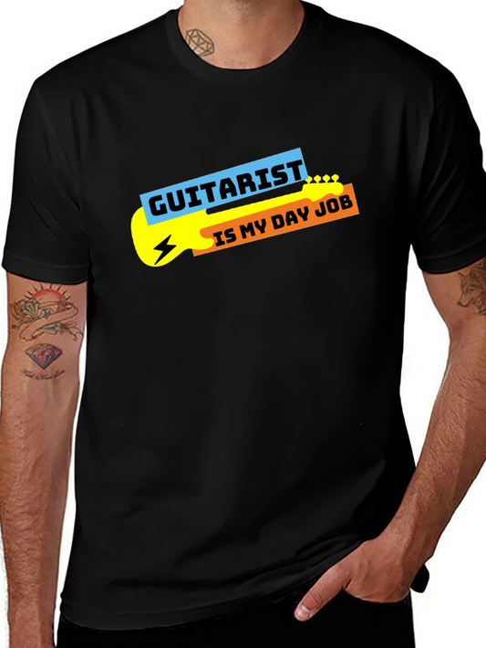 Guitarist is My Day Job Black Graphic Tee