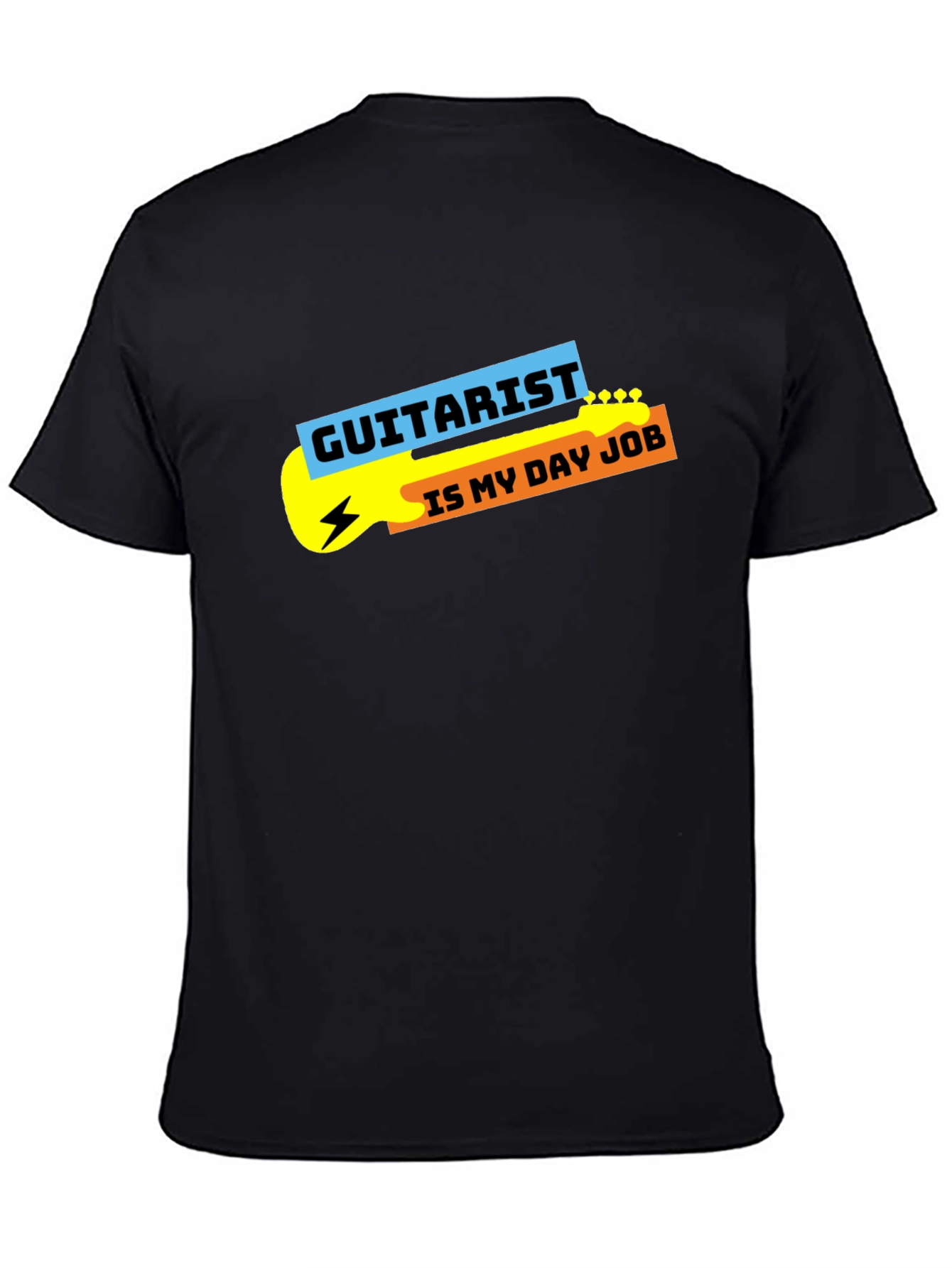 Guitarist is My Day Job Black Graphic Tee