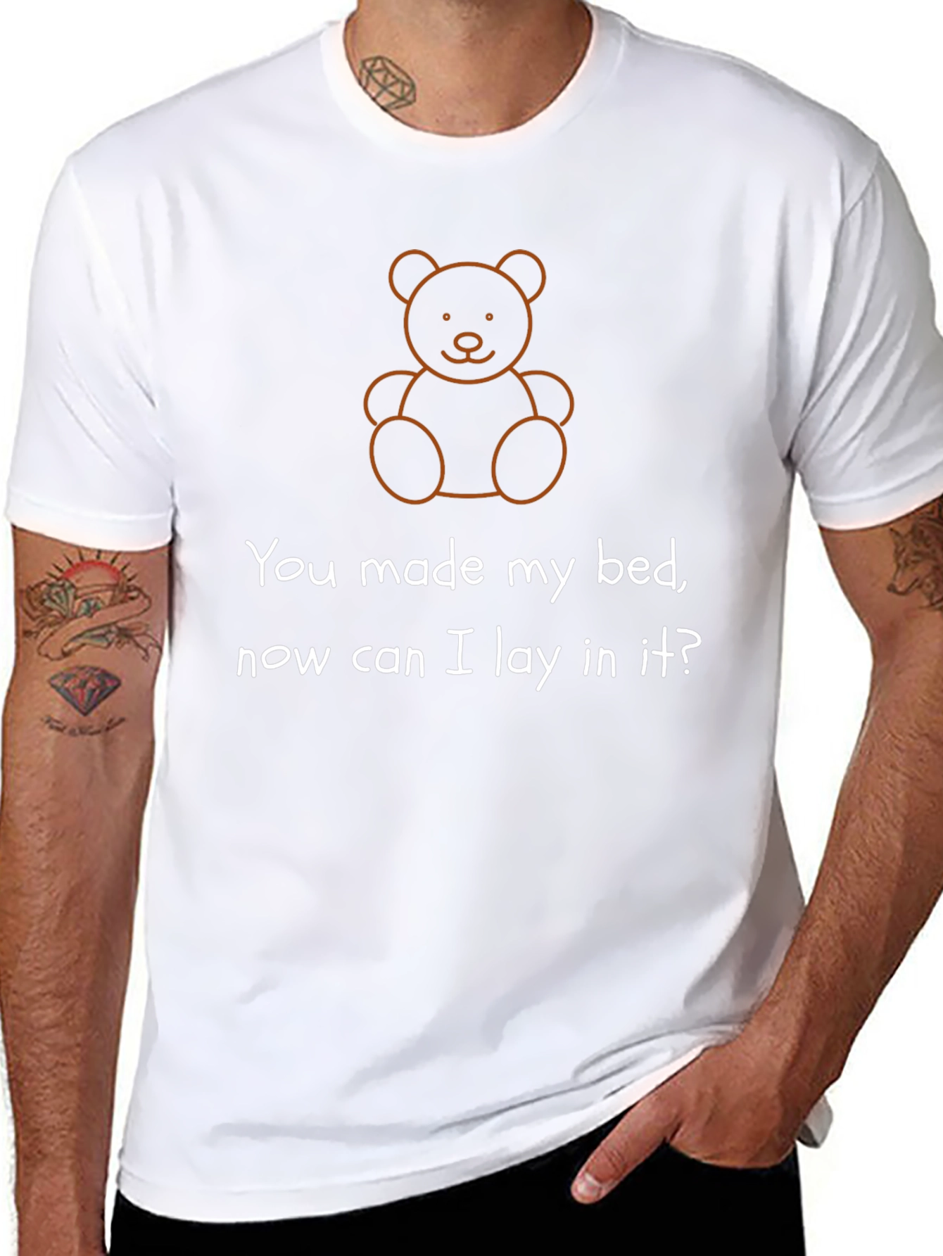 Funny Teddy Bear Bedtime T-Shirt