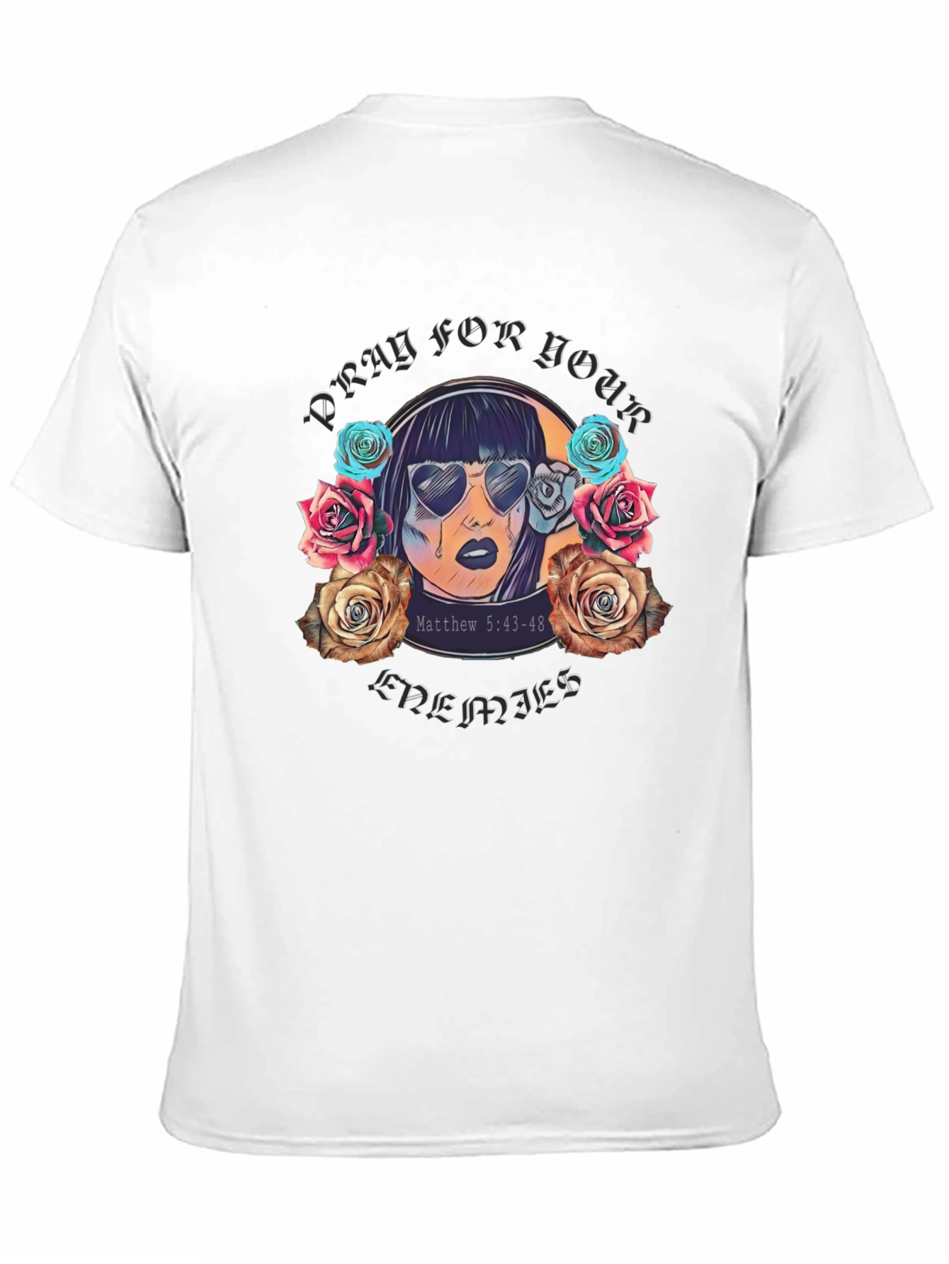 Pray For Your Enemies Graphic T-Shirt