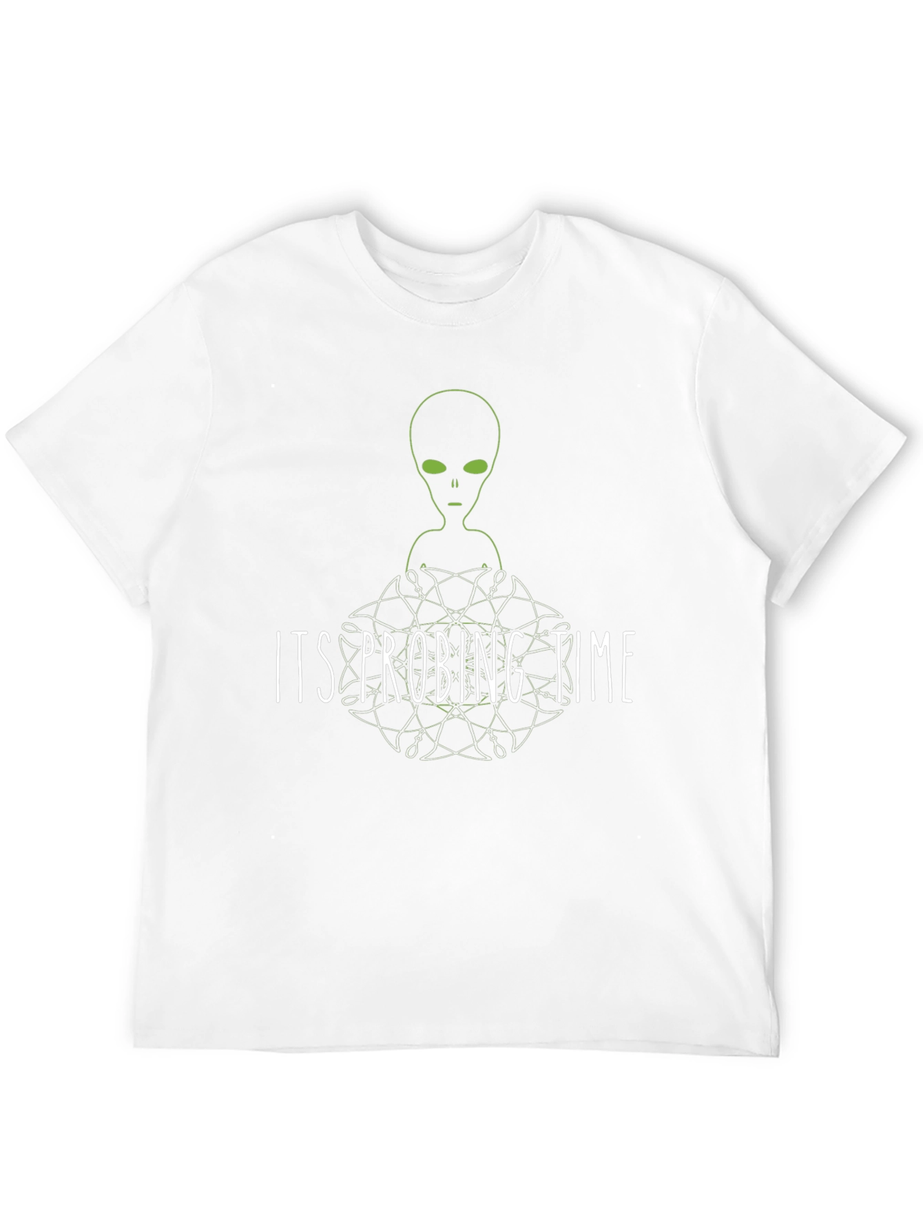 Its Probing Time Alien Graphic T-Shirt