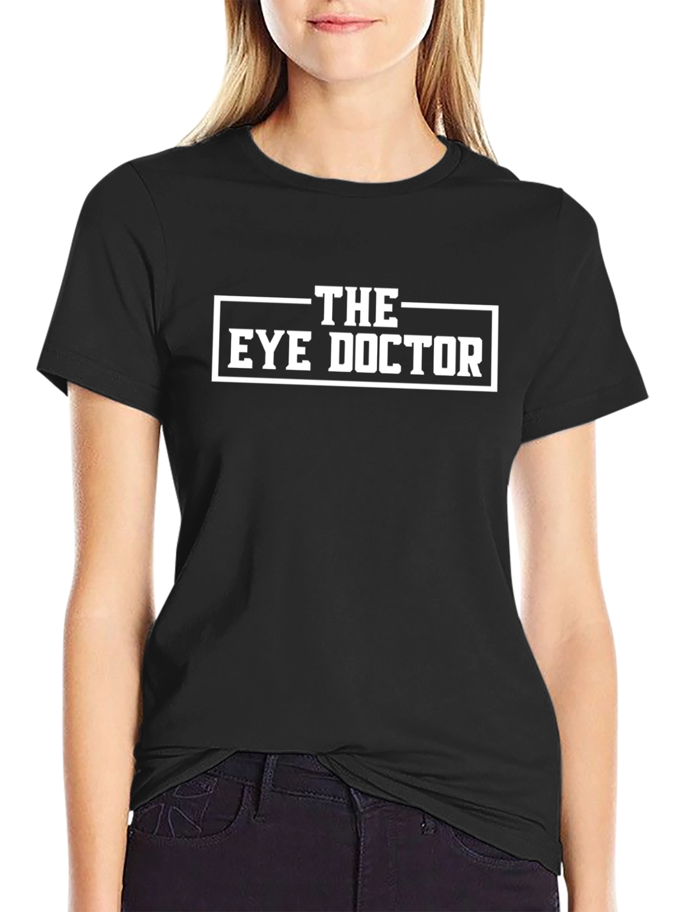 The Eye Doctor Graphic Tee - Black