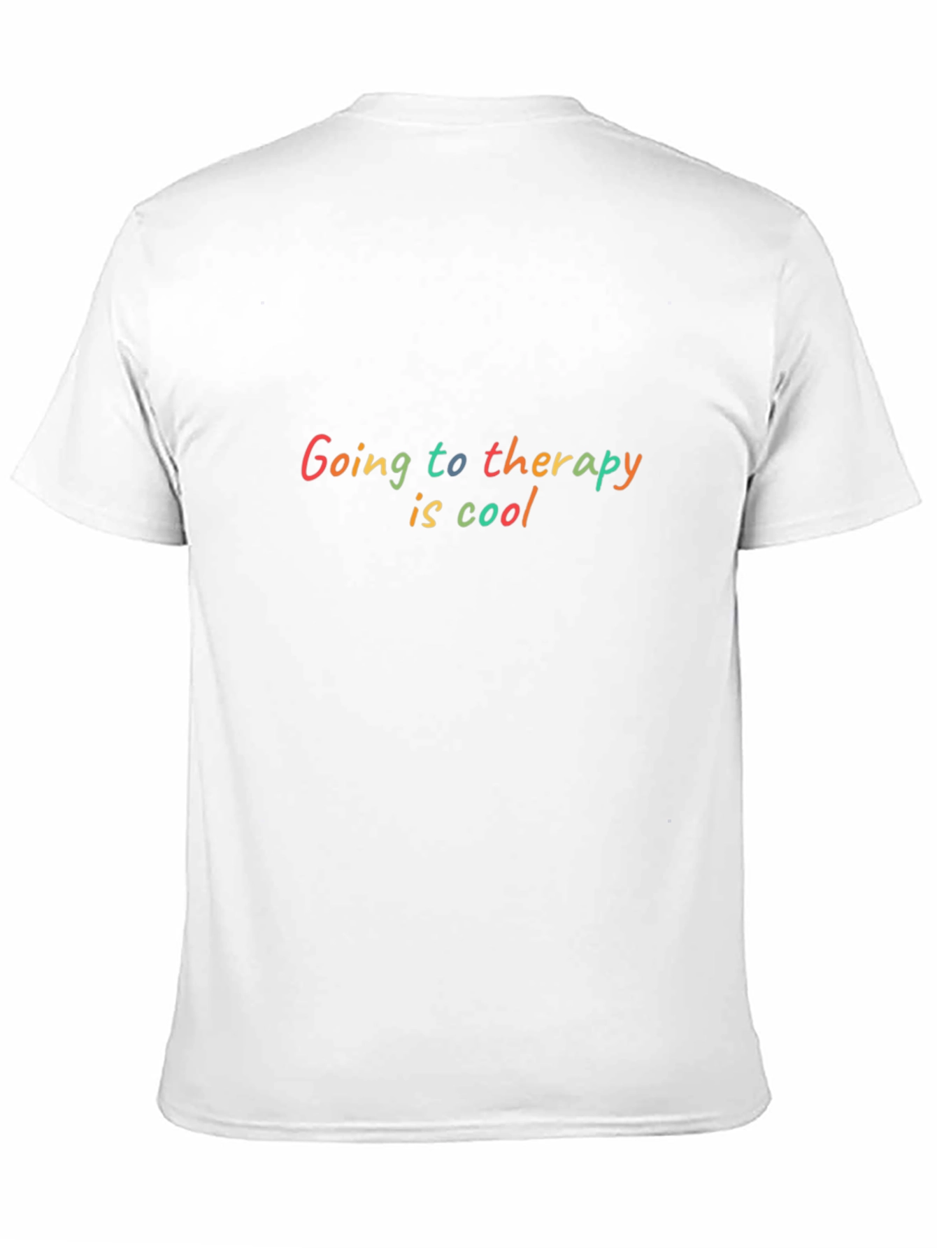 Therapy is Cool Graphic Tee - Black