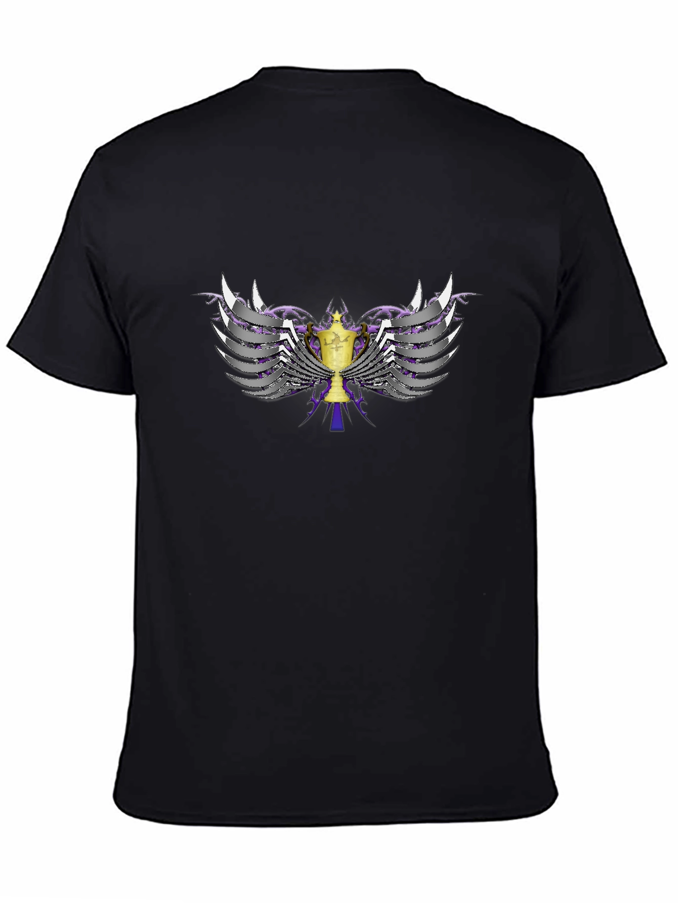 Winged Trophy Black T-Shirt