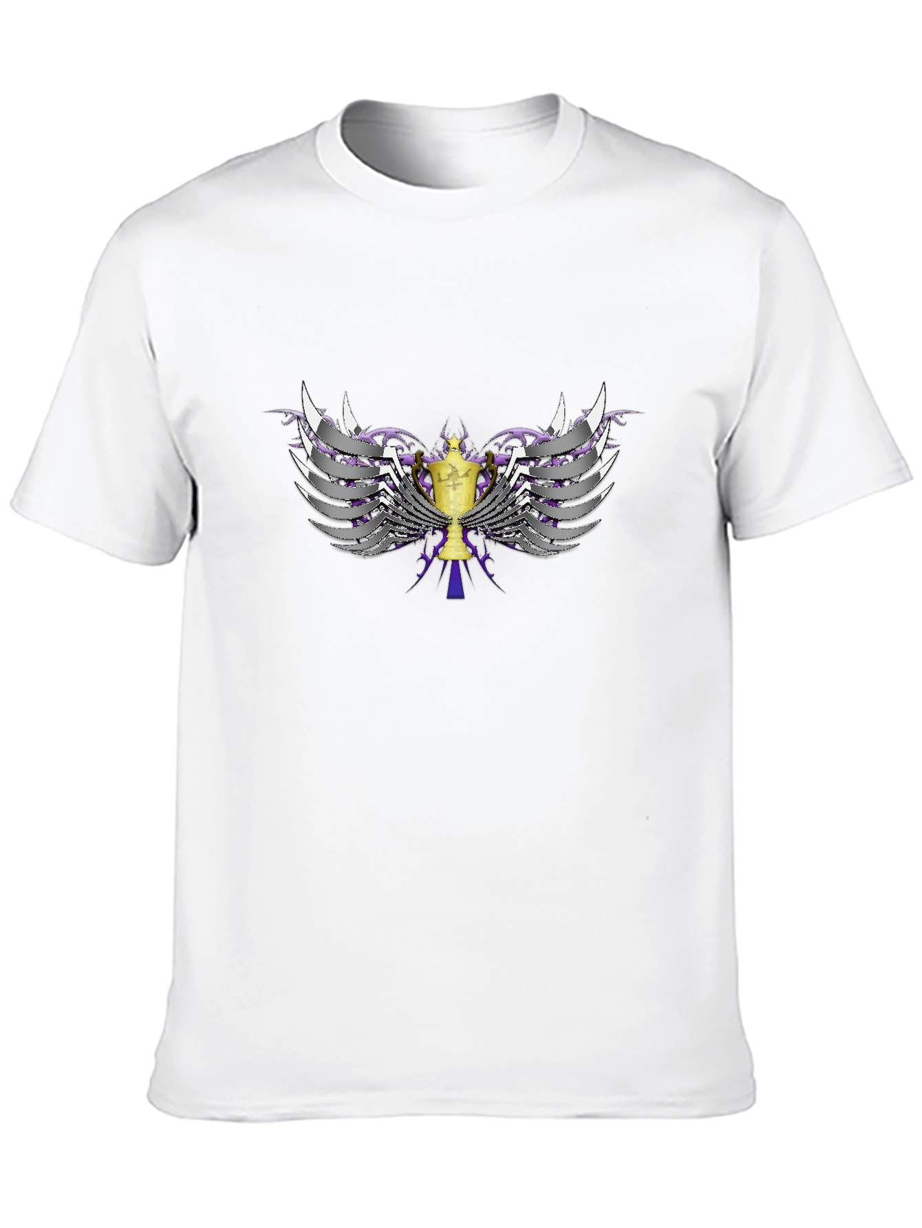 Winged Trophy Black T-Shirt