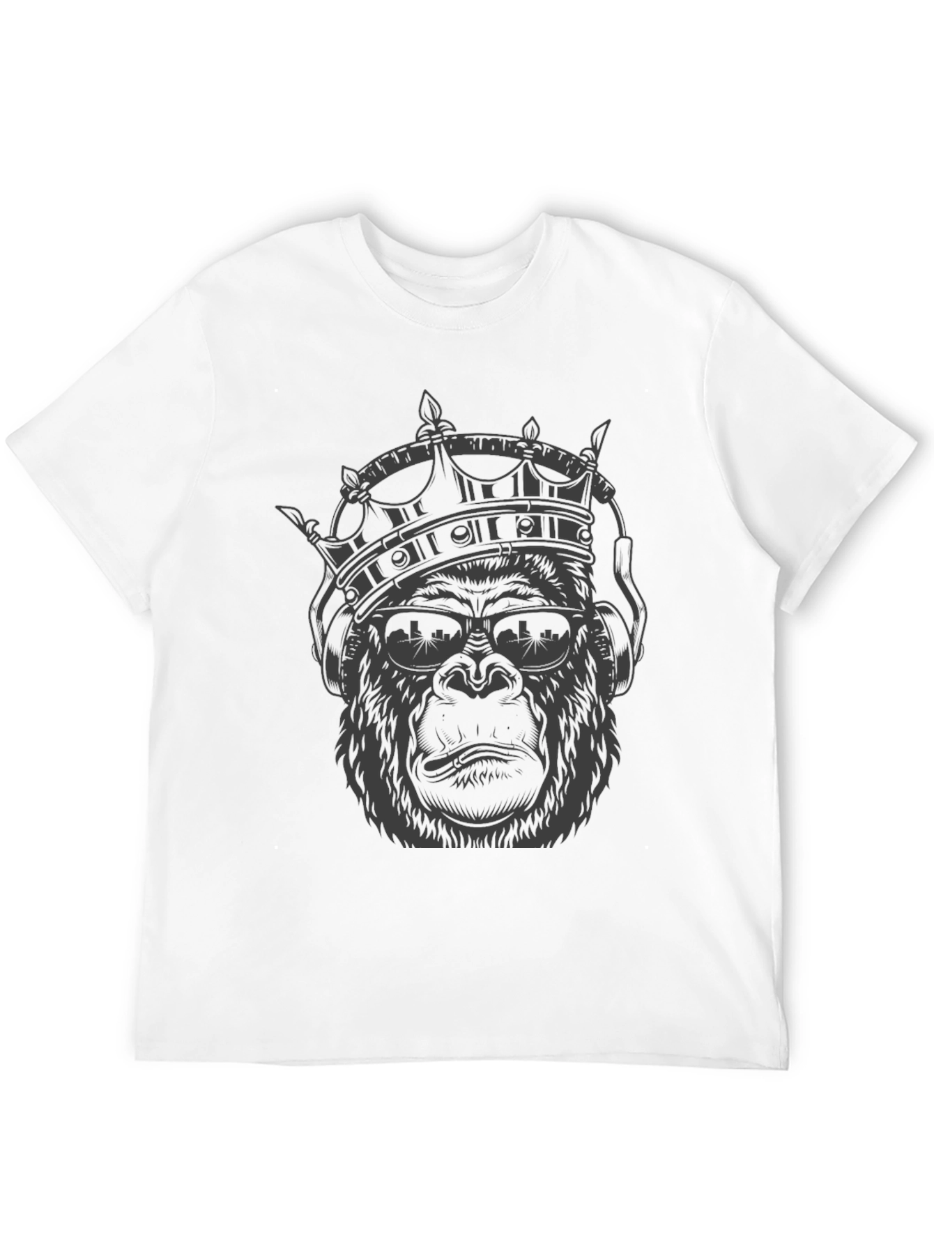 King Kong Crowned T-Shirt - Mens Graphic Tee