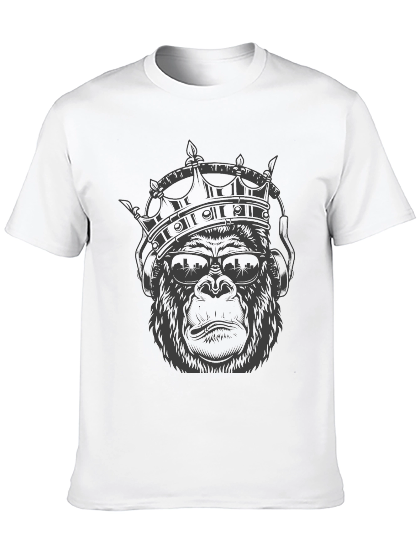 King Kong Crowned T-Shirt - Mens Graphic Tee