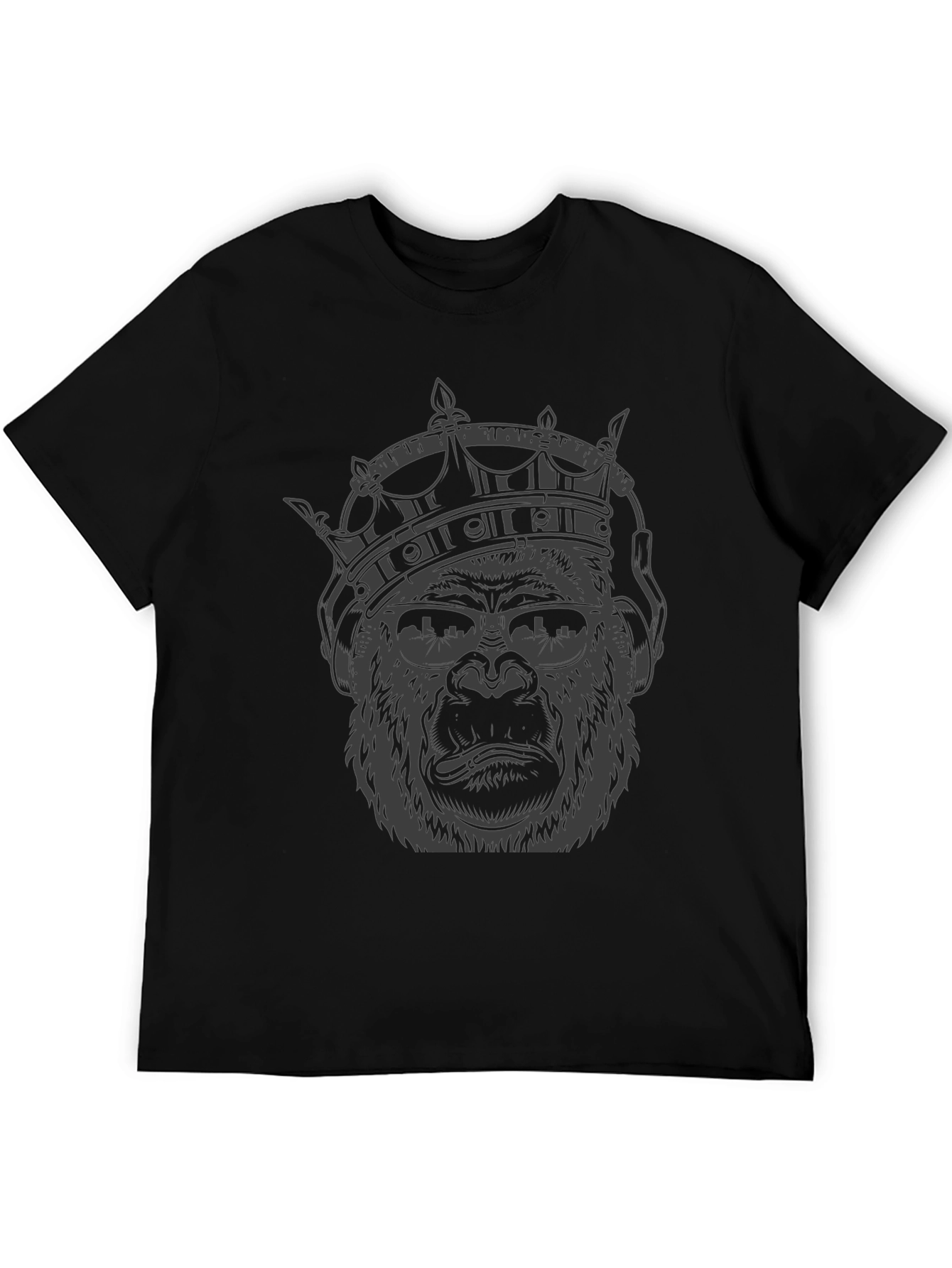 King Kong Crowned T-Shirt - Mens Graphic Tee