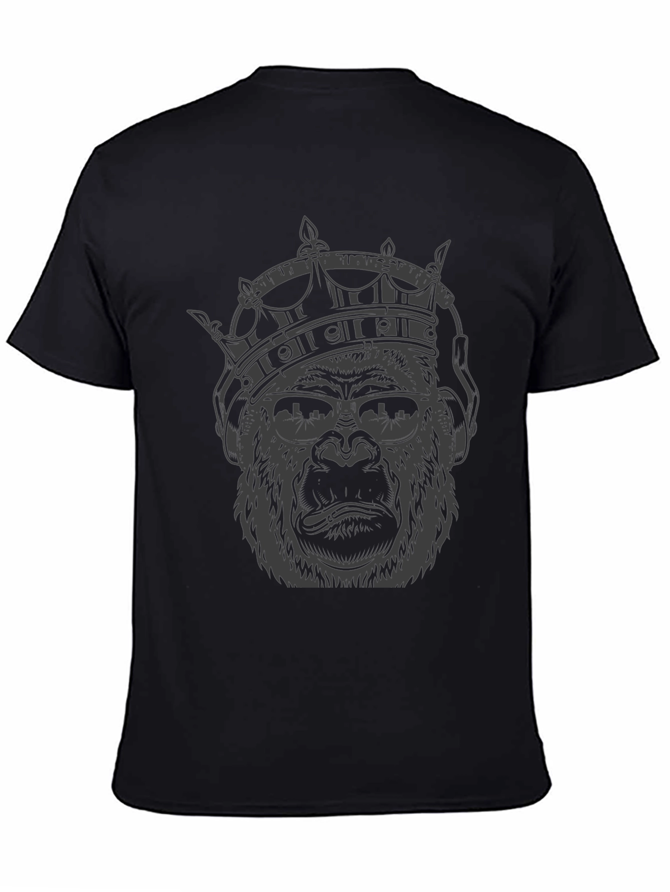 King Kong Crowned T-Shirt - Mens Graphic Tee