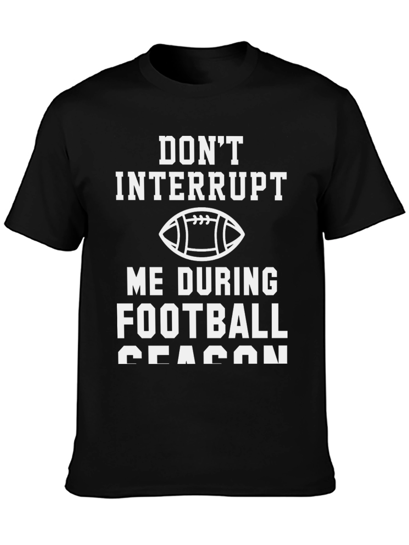 Dont Interrupt Football Season T-Shirt