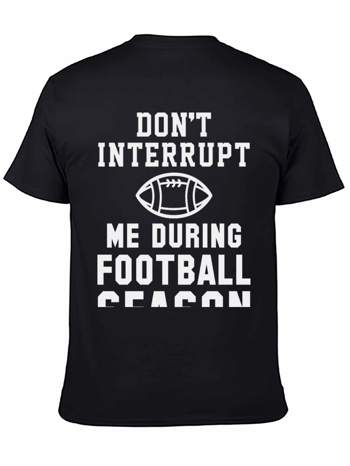 Dont Interrupt Football Season T-Shirt