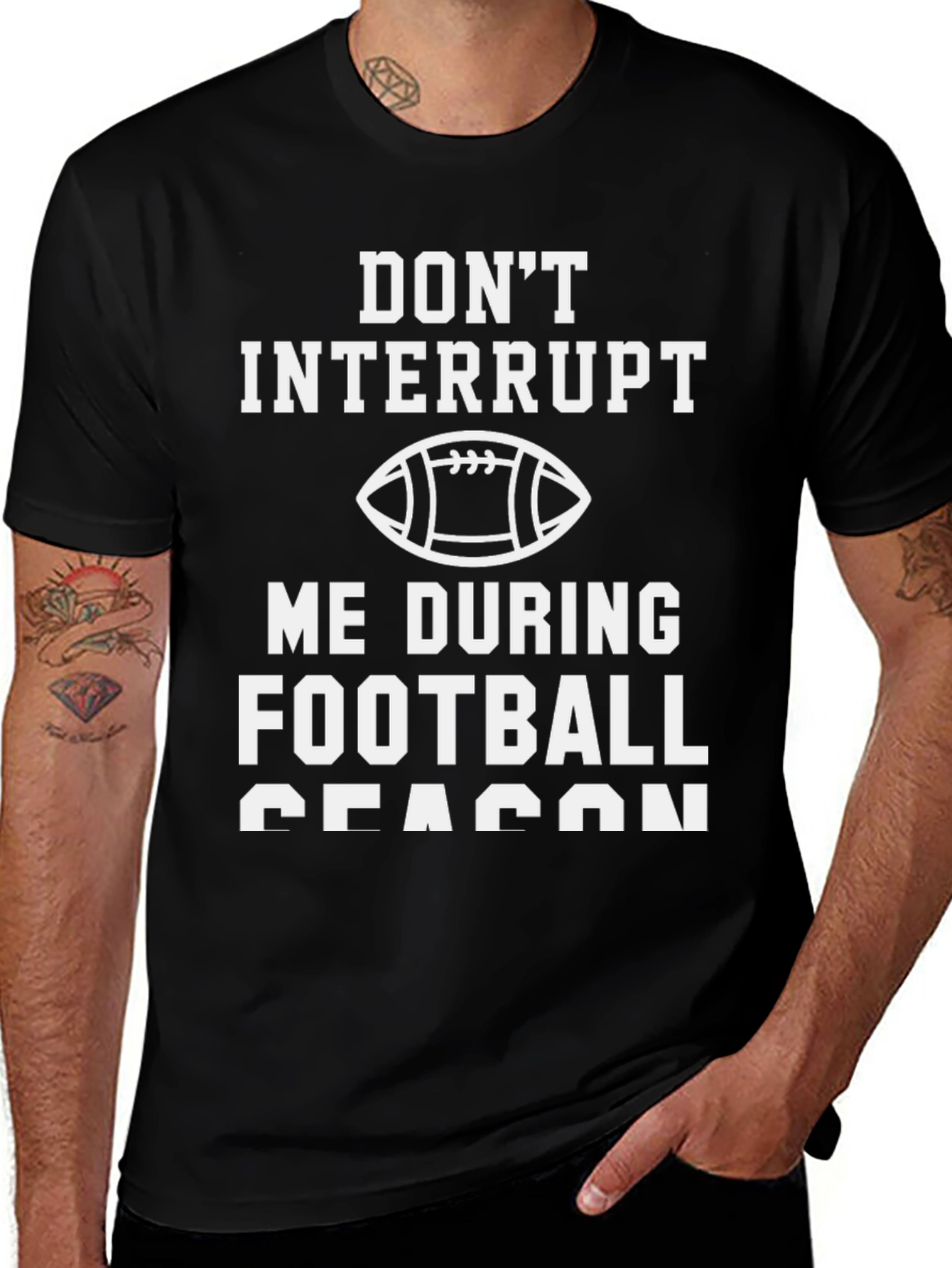 Dont Interrupt Football Season T-Shirt