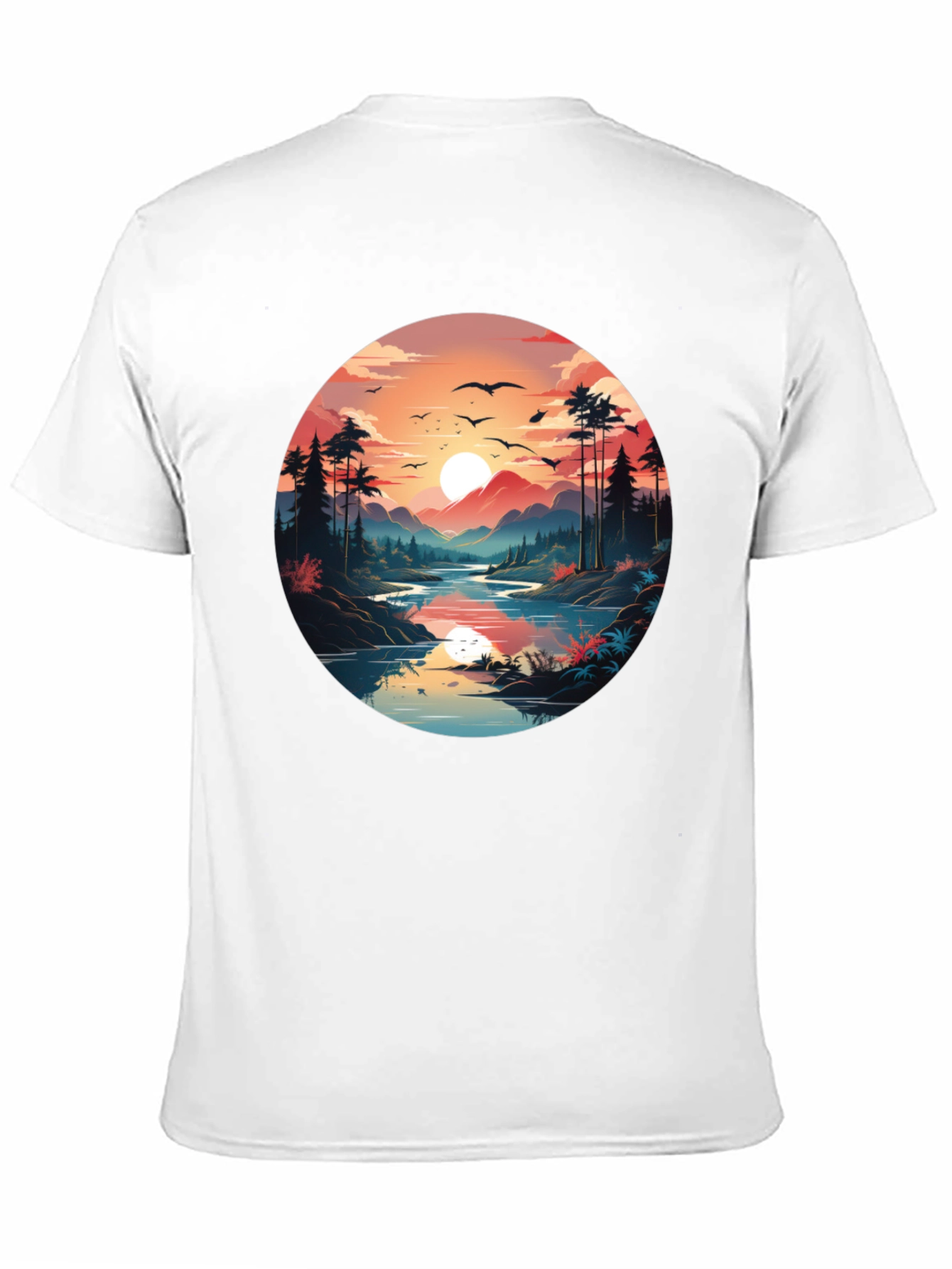 Nature Vista Black T-Shirt
