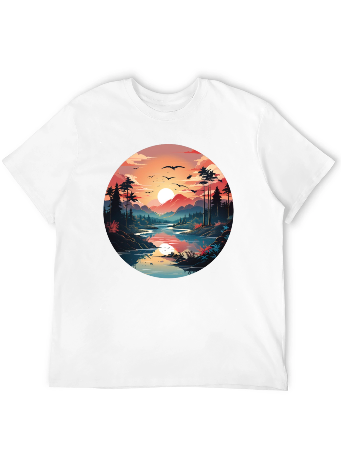 Nature Vista Black T-Shirt