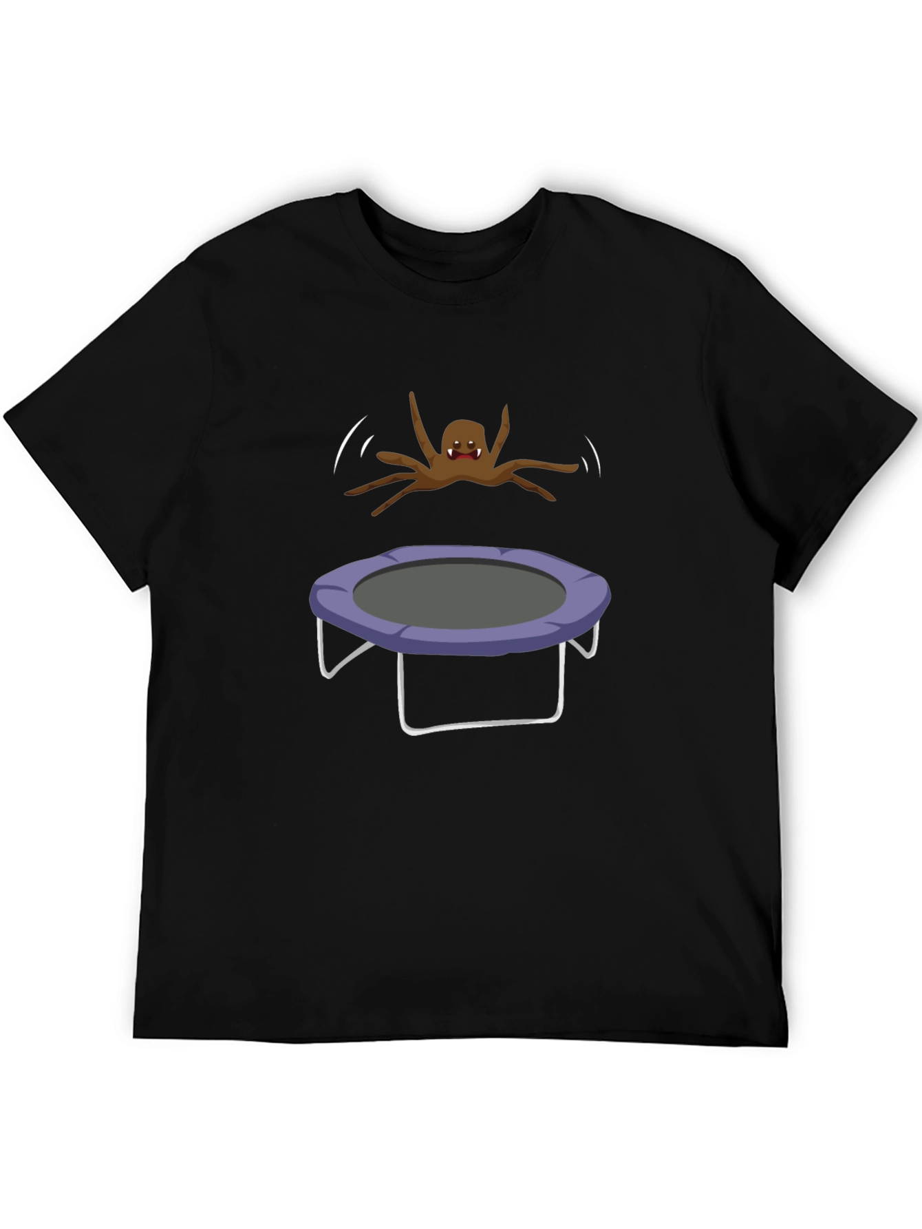 Spider Trampoline Humor T-Shirt