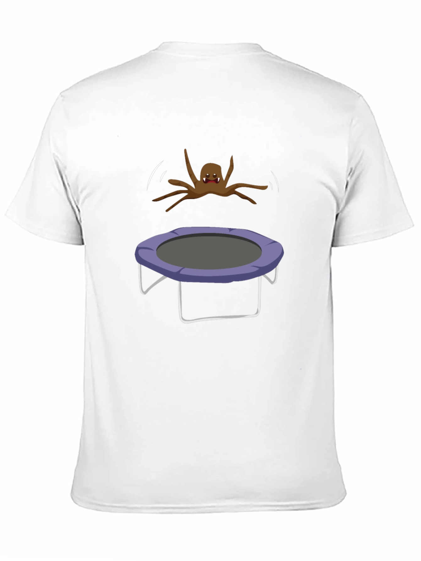 Spider Trampoline Humor T-Shirt