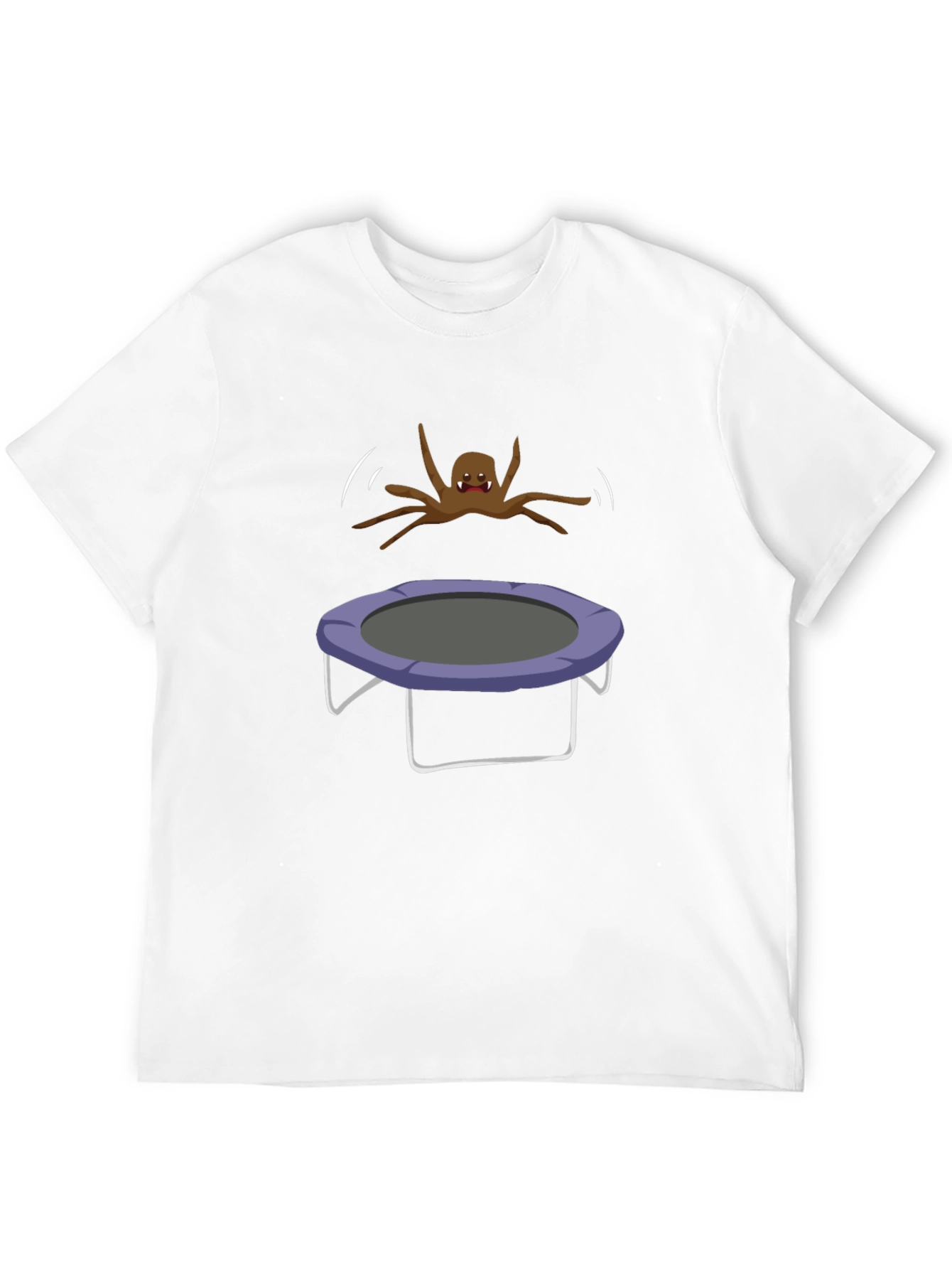 Spider Trampoline Humor T-Shirt