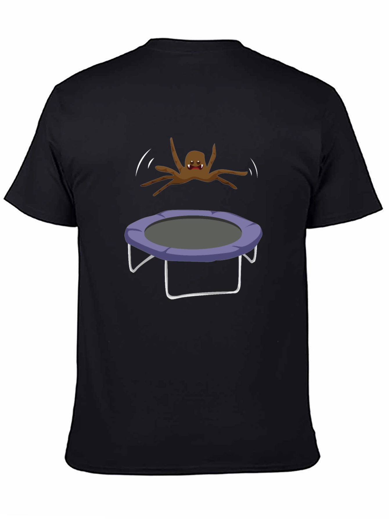 Spider Trampoline Humor T-Shirt
