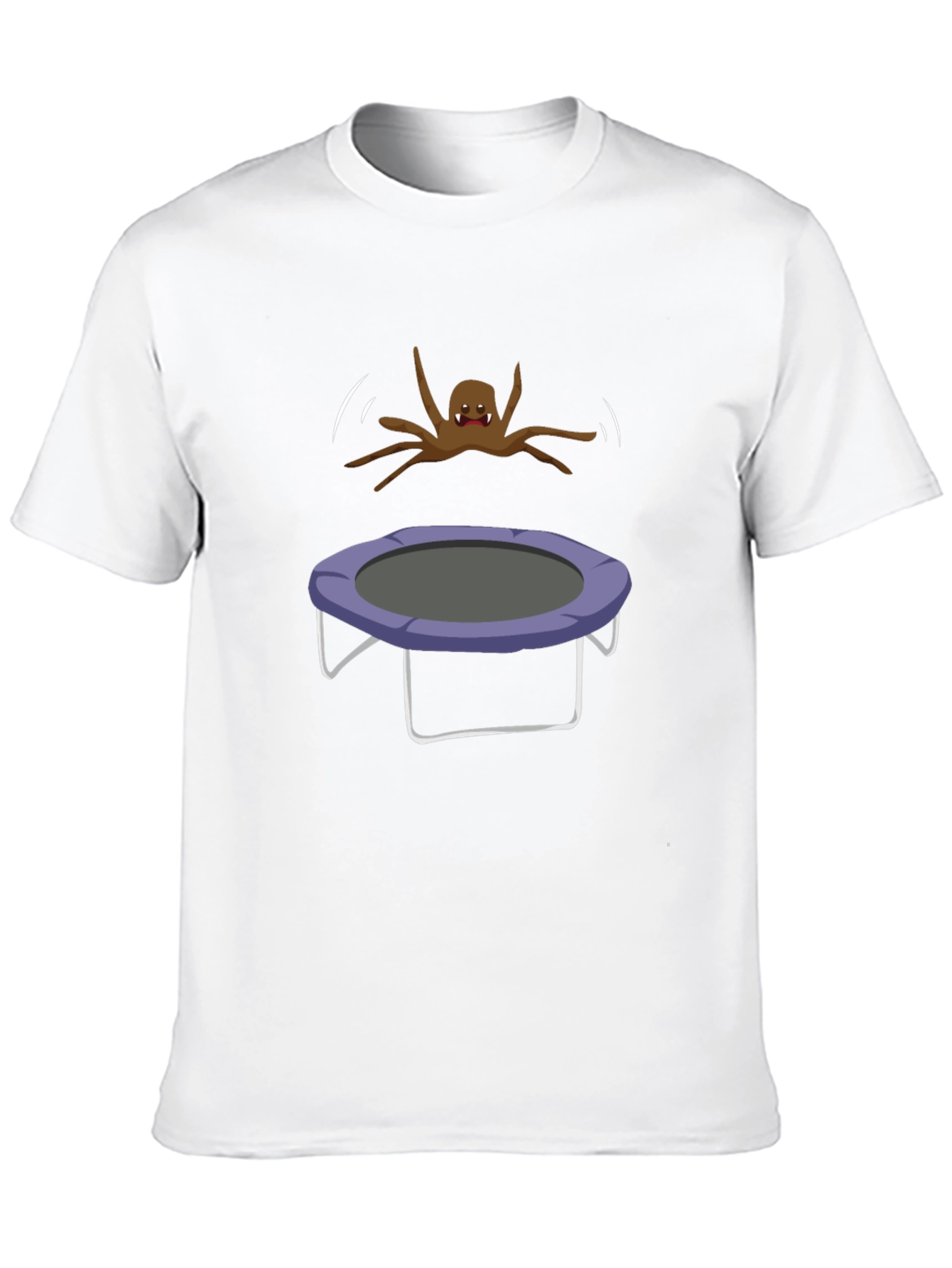 Spider Trampoline Humor T-Shirt