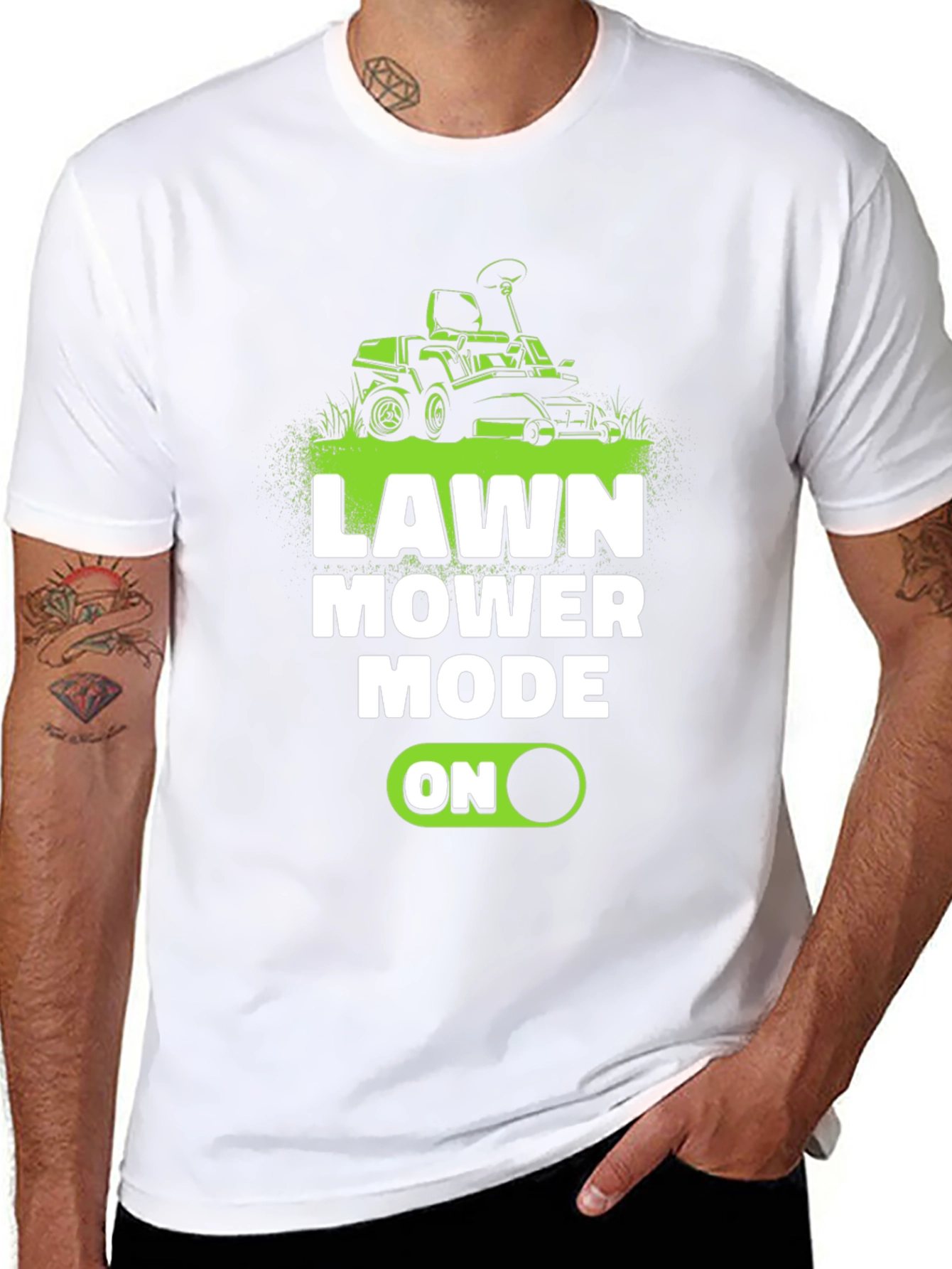 Lawn Mower Mode ON T-Shirt