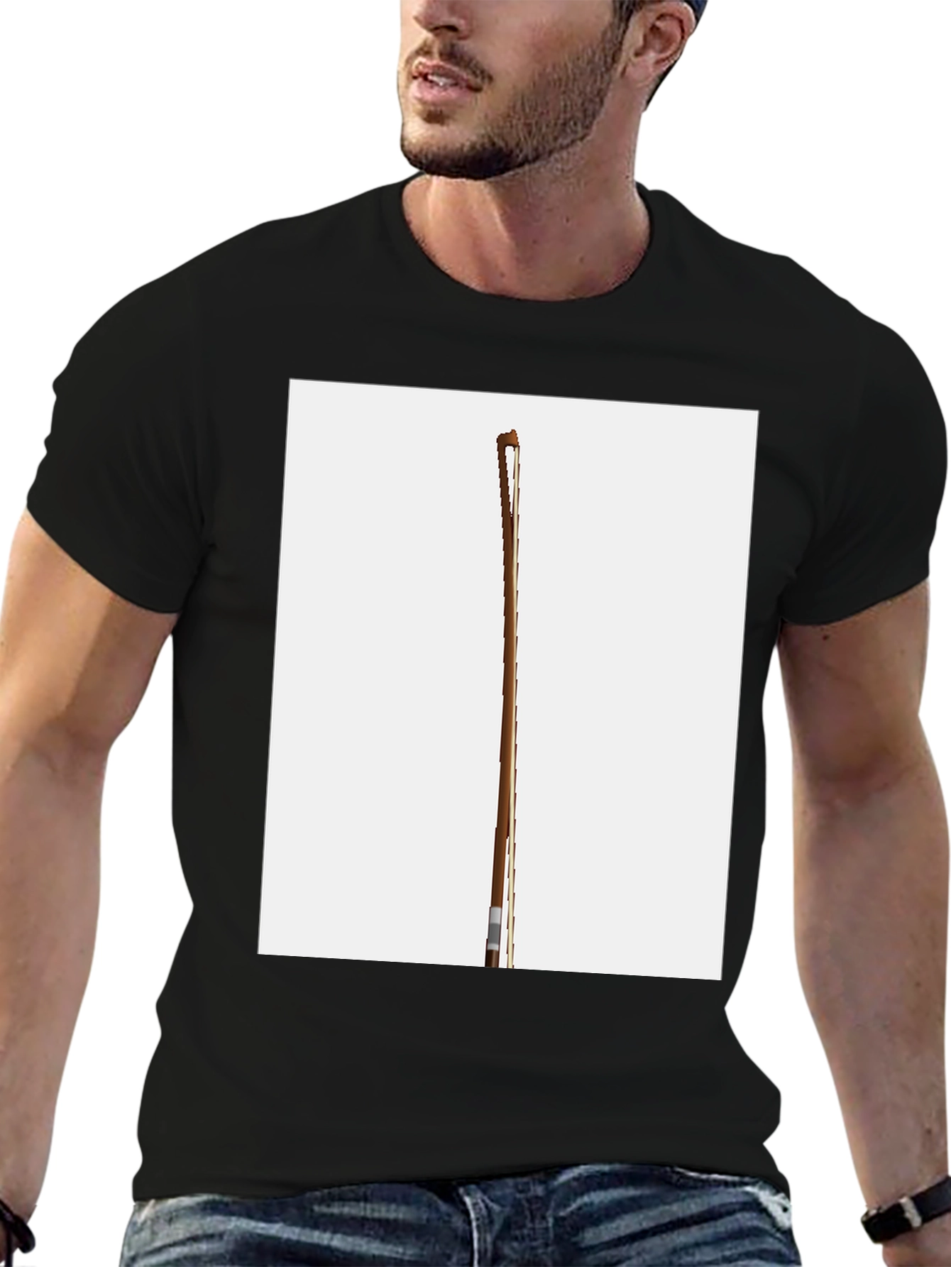 Violin Bow Graphic Tee - Musicians Casual Wear