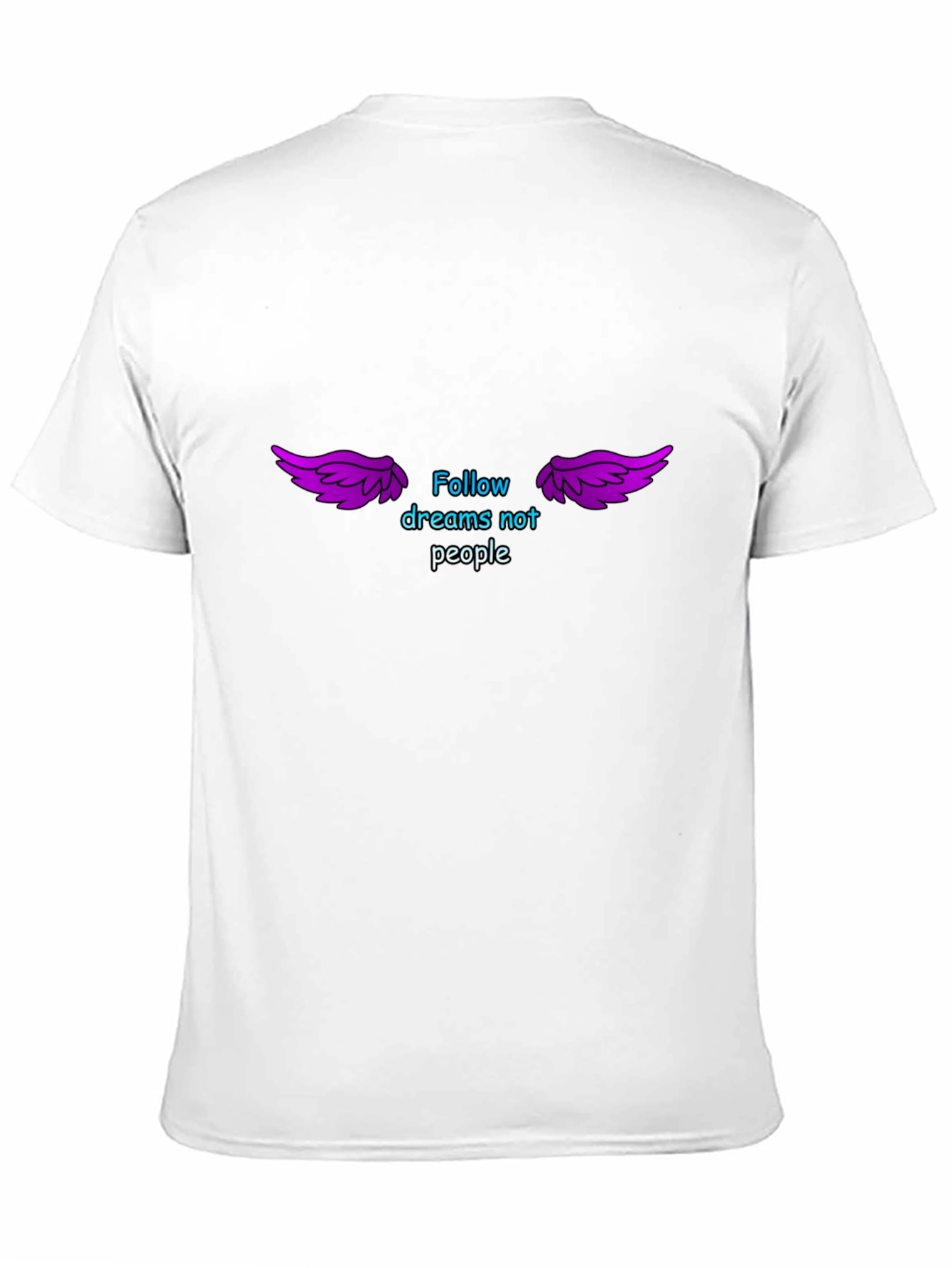 Follow Dreams Graphic Tee - Soft Black Cotton T-Shirt