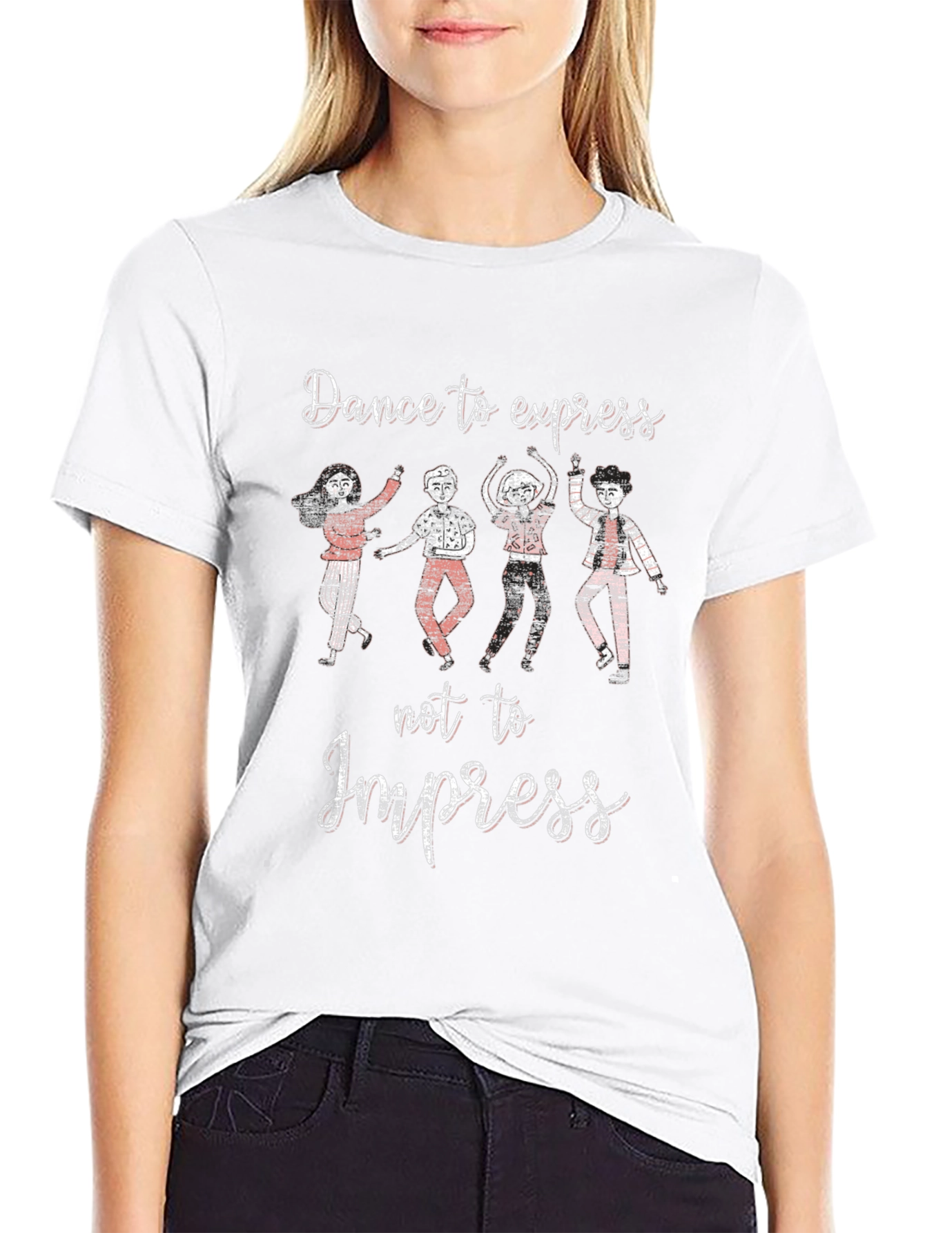Dance to Express T-Shirt - Unisex Cotton Tee