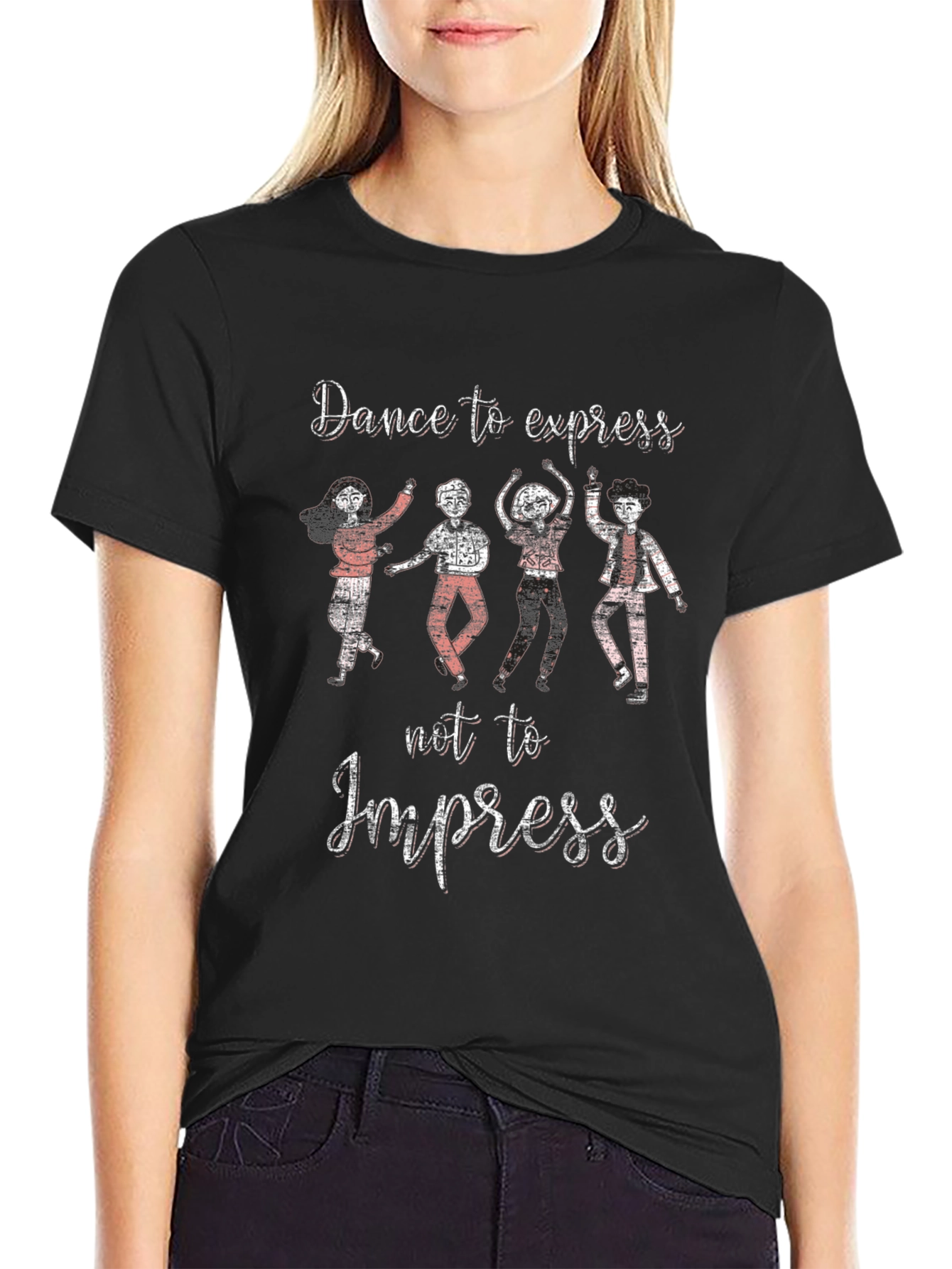 Dance to Express T-Shirt - Unisex Cotton Tee