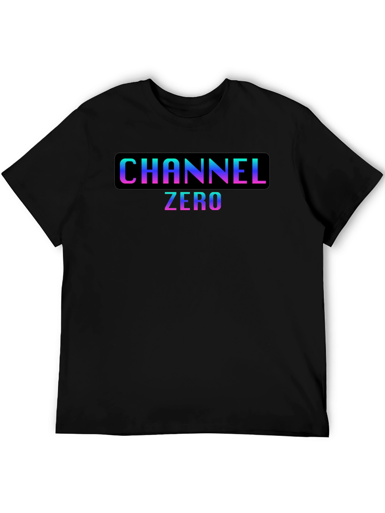 Channel Zero T-Shirt - Retro Vaporwave Style