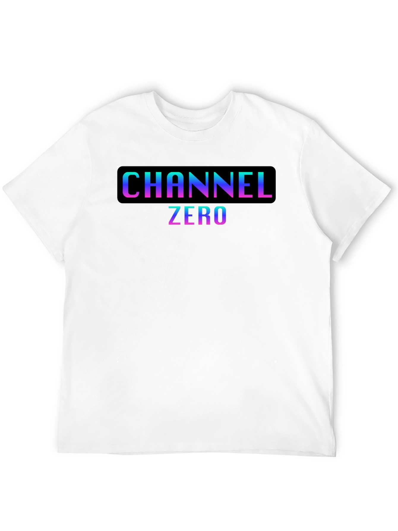Channel Zero T-Shirt - Retro Vaporwave Style