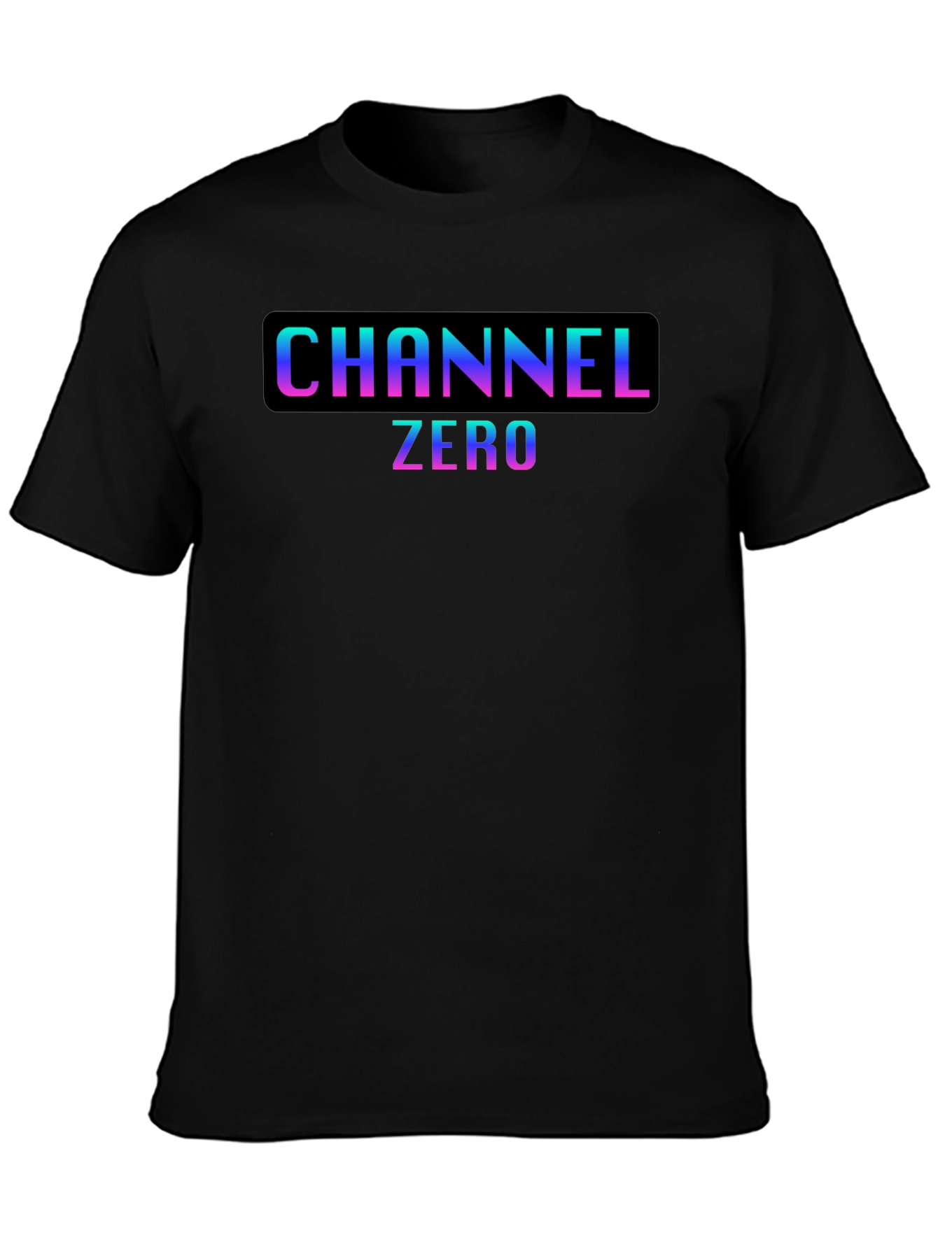Channel Zero T-Shirt - Retro Vaporwave Style