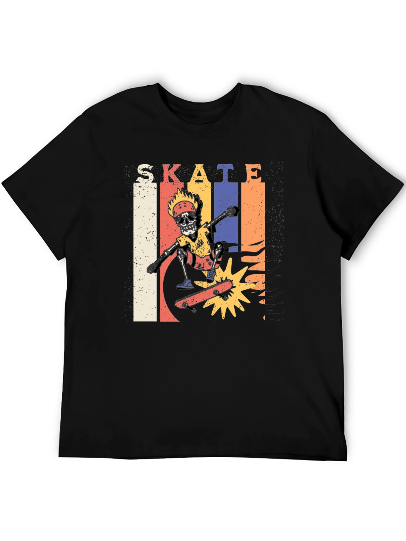 Skate Skeleton Graphic Tee