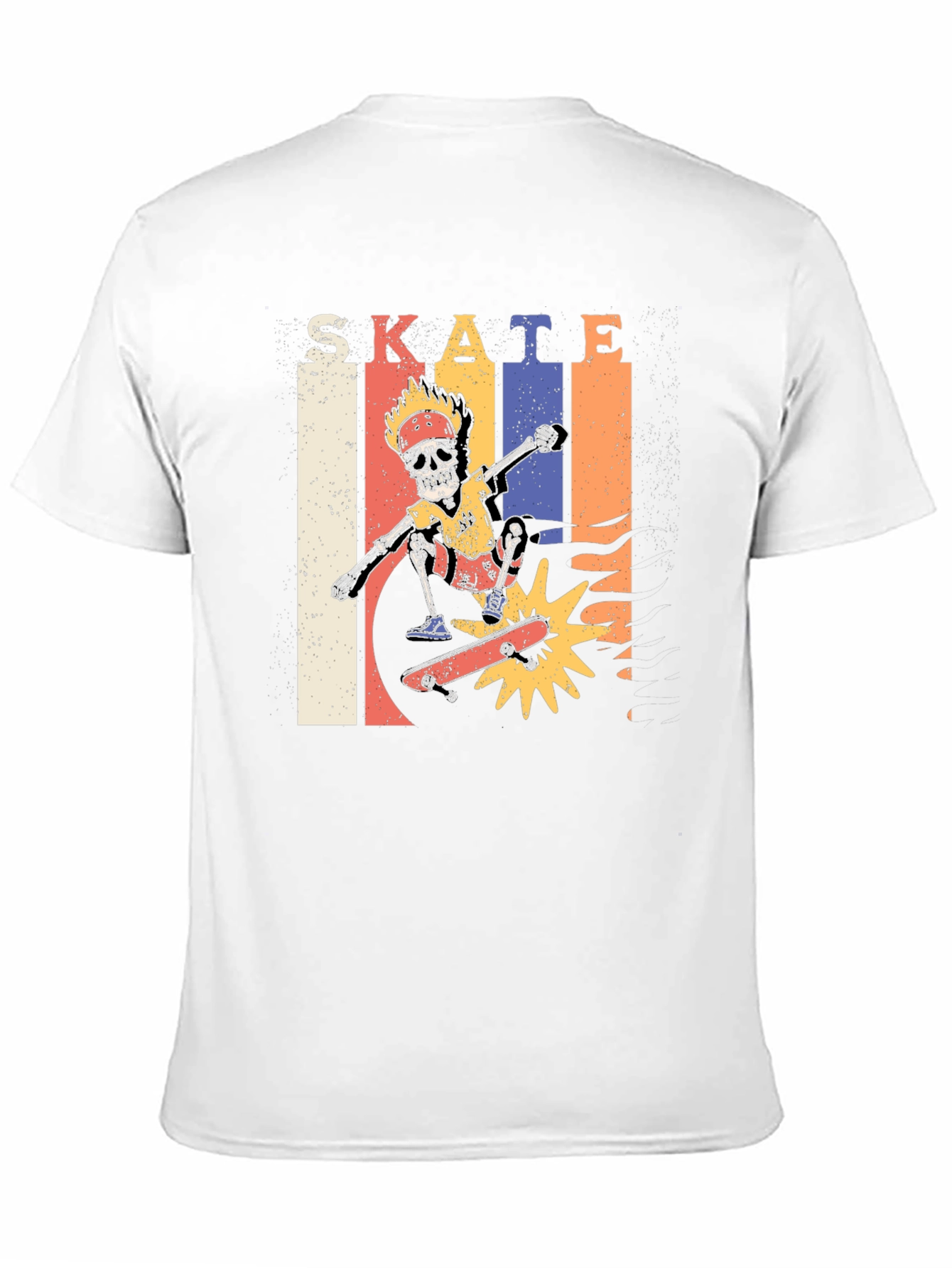 Skate Skeleton Graphic Tee