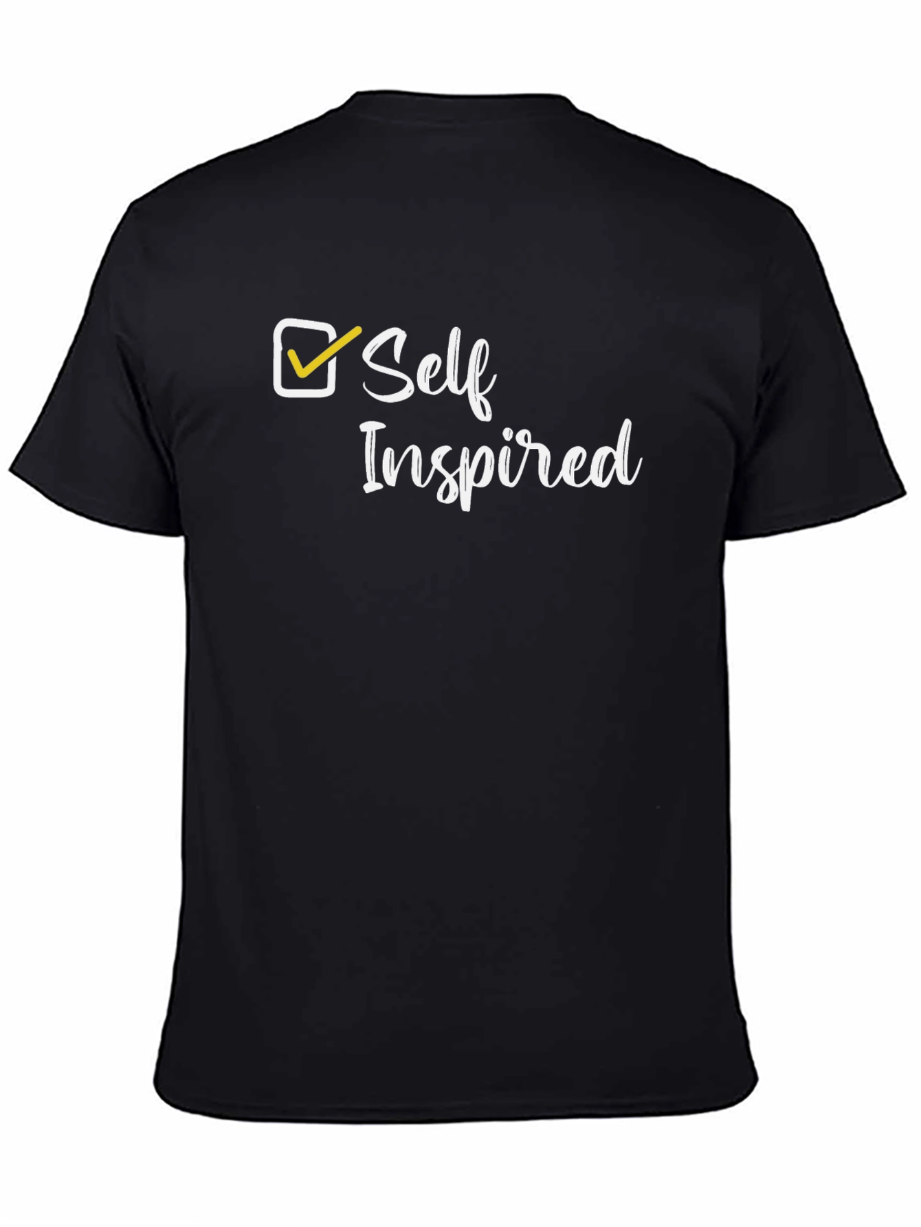 Self Inspired Black T-Shirt