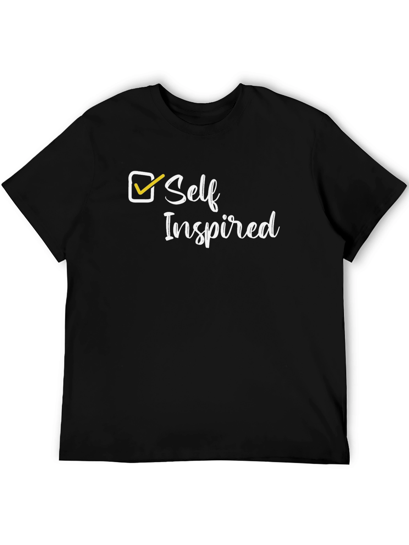 Self Inspired Black T-Shirt