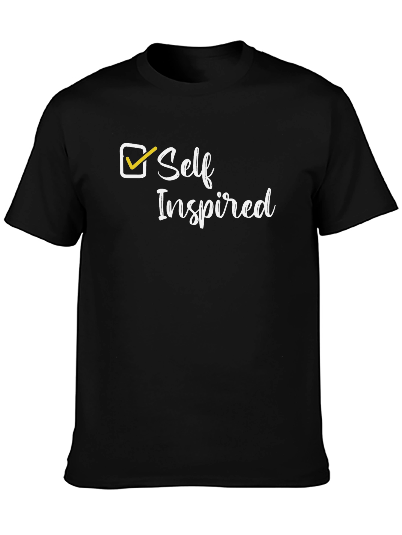 Self Inspired Black T-Shirt