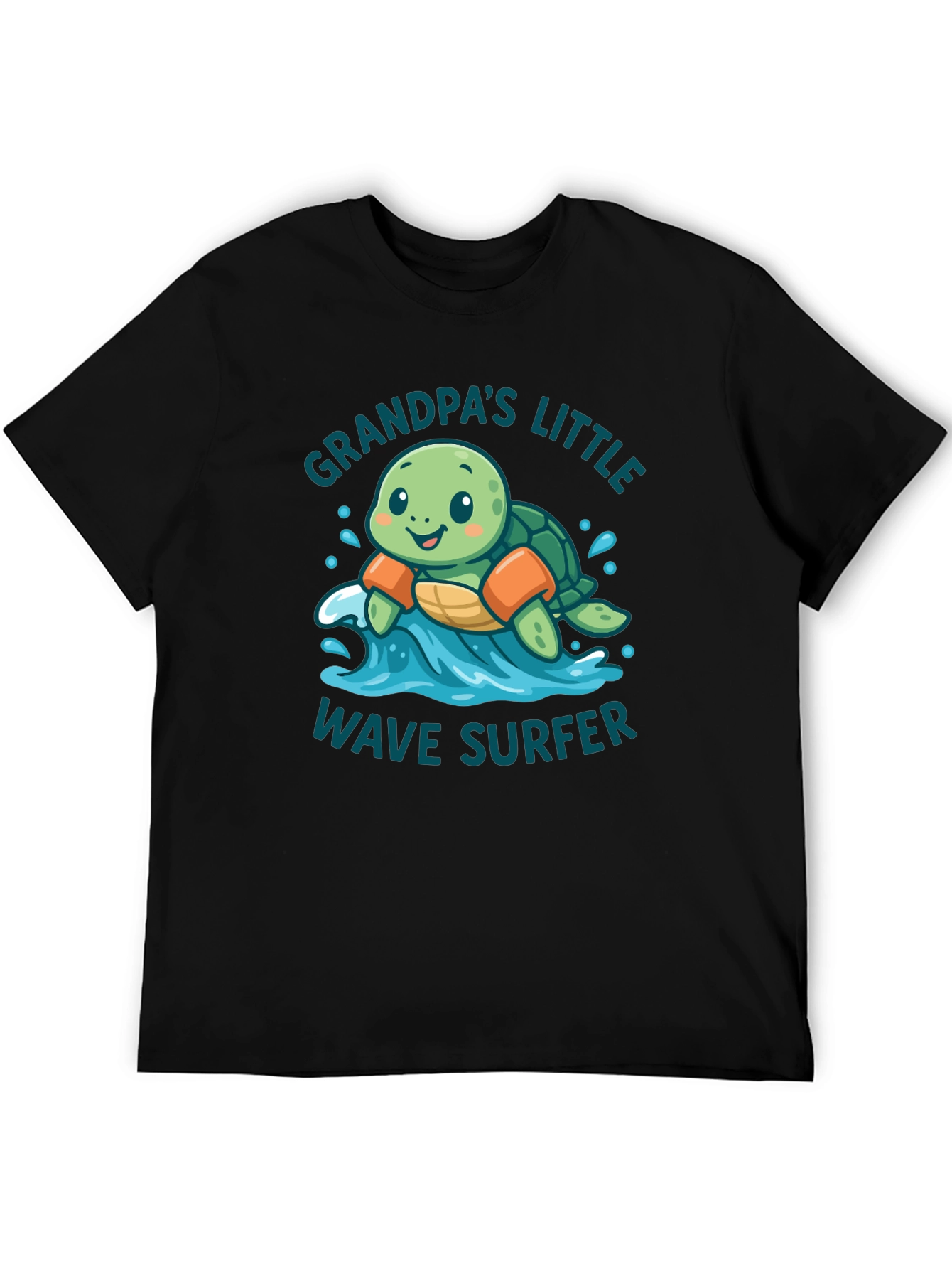 Grandpas Little Wave Surfer T-Shirt
