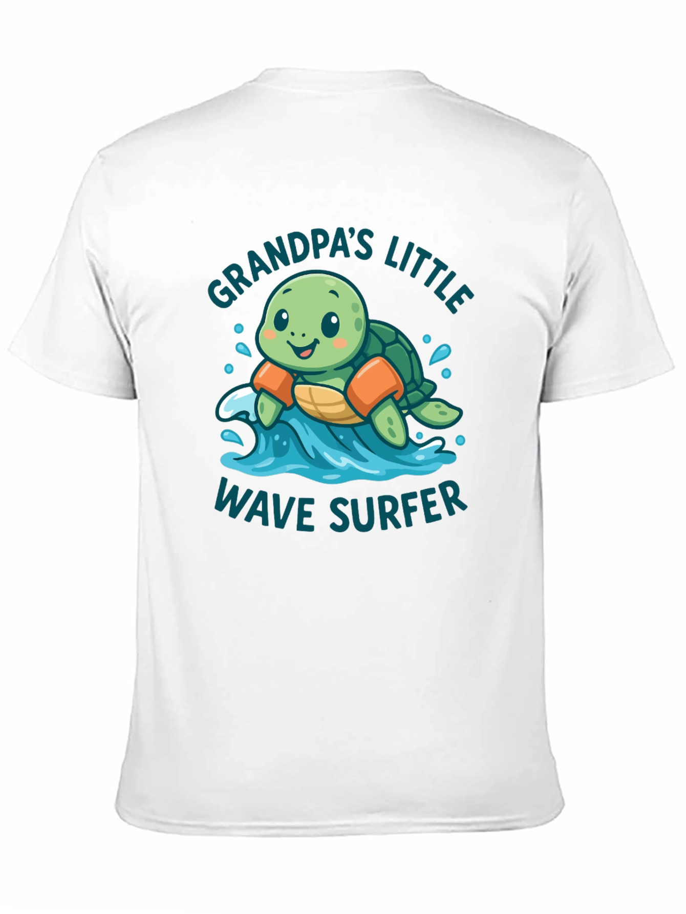 Grandpas Little Wave Surfer T-Shirt