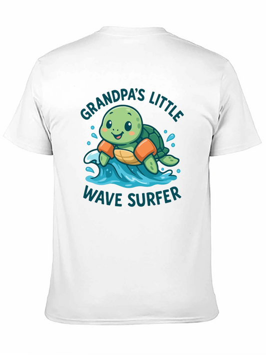 Grandpas Little Wave Surfer T-Shirt