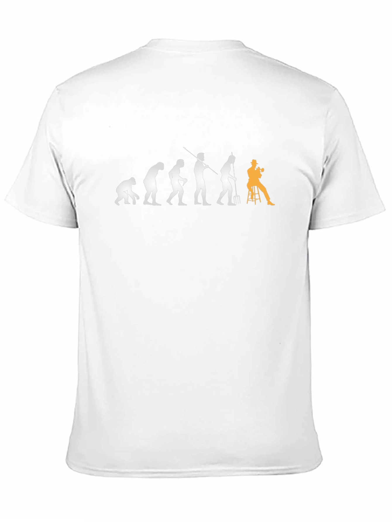 Evolution of a Singer Mens T-Shirt