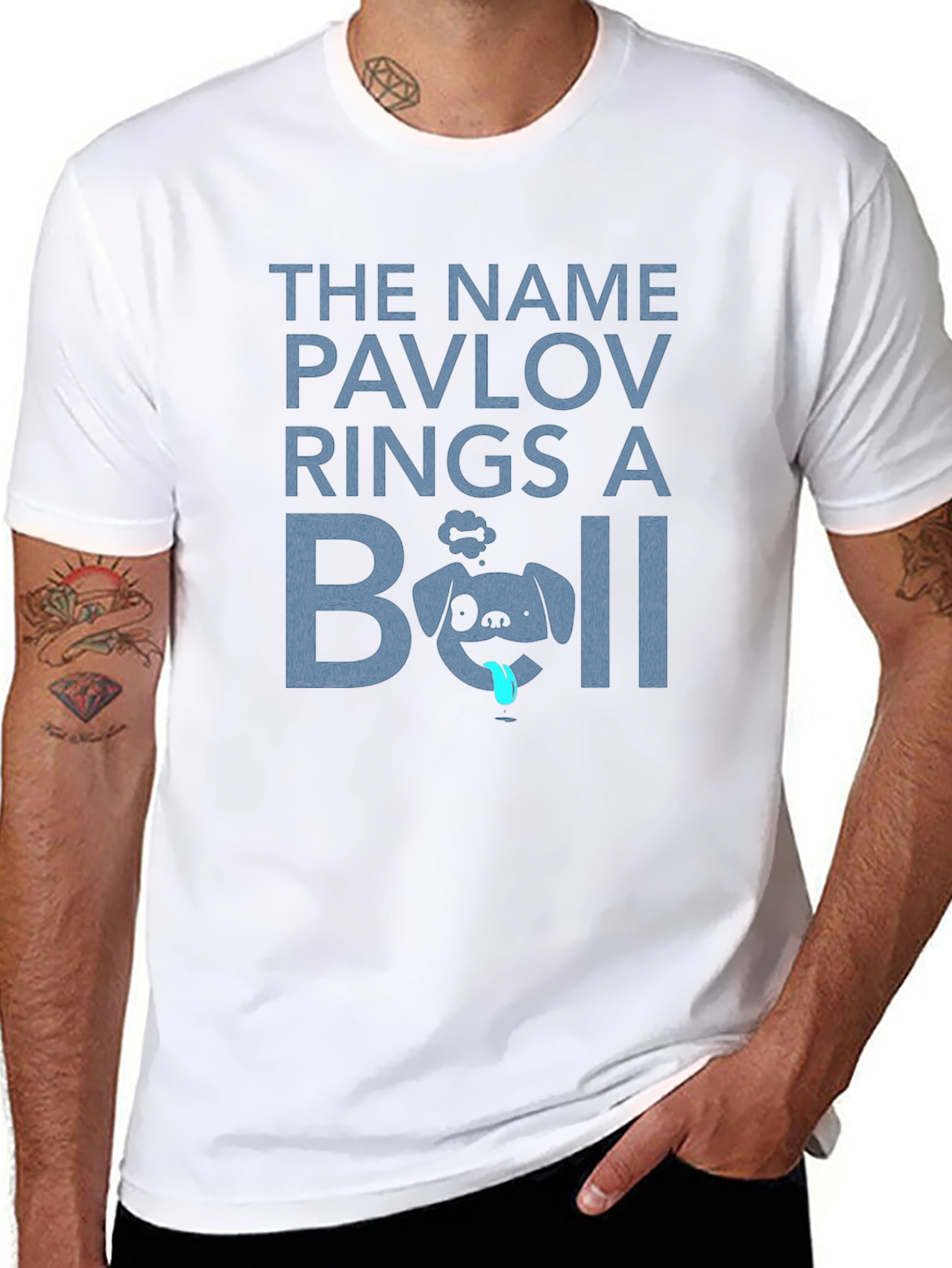 Pavlovs Dog T-Shirt - Rings a Bell