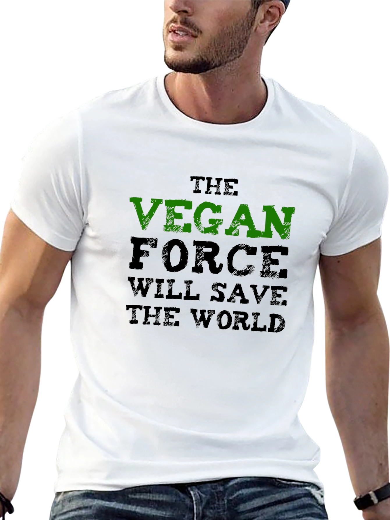 Vegan Force T-Shirt - Save the World