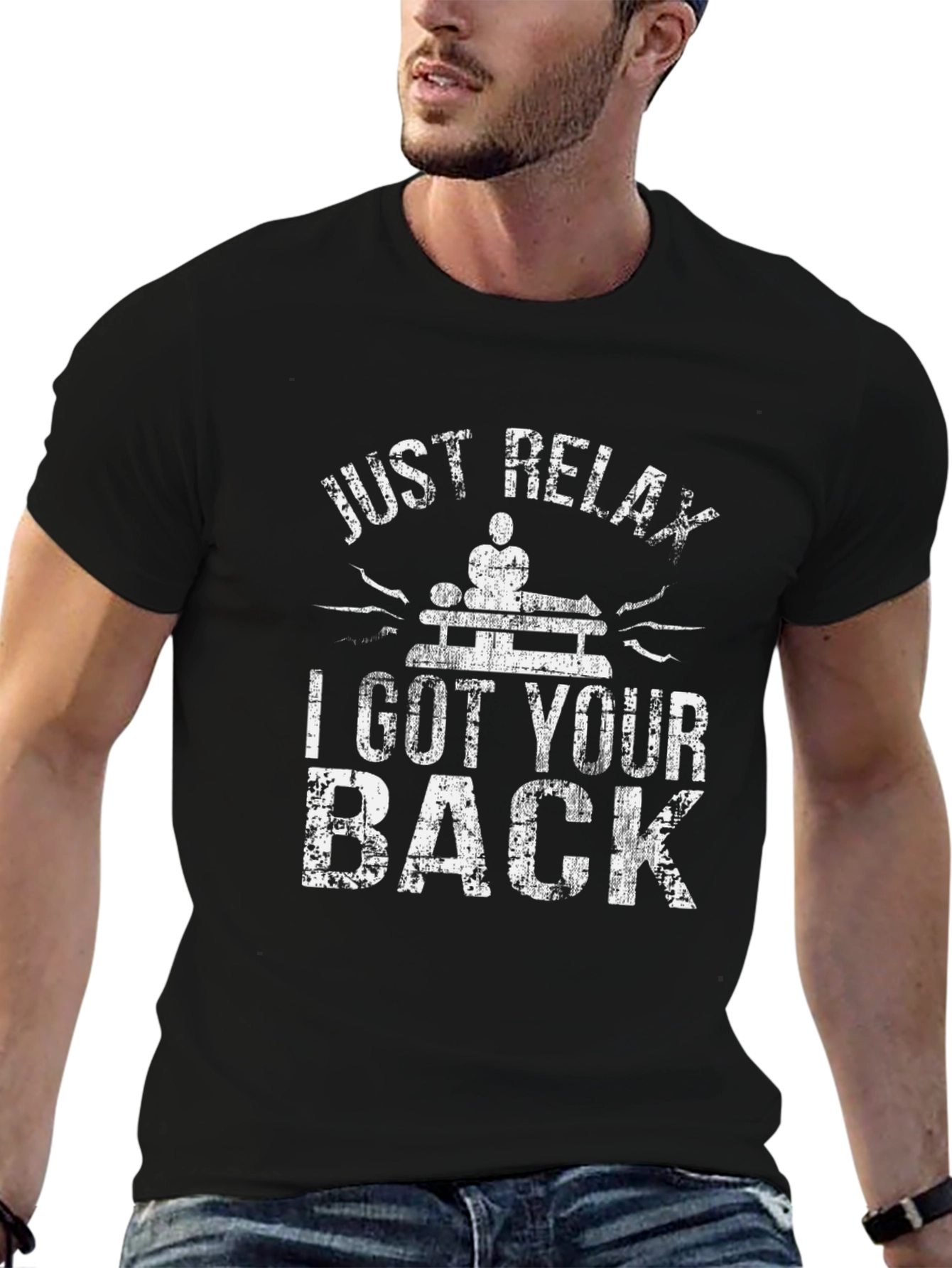 Just Relax I Got Your Back Massage Therapist T-Shirt